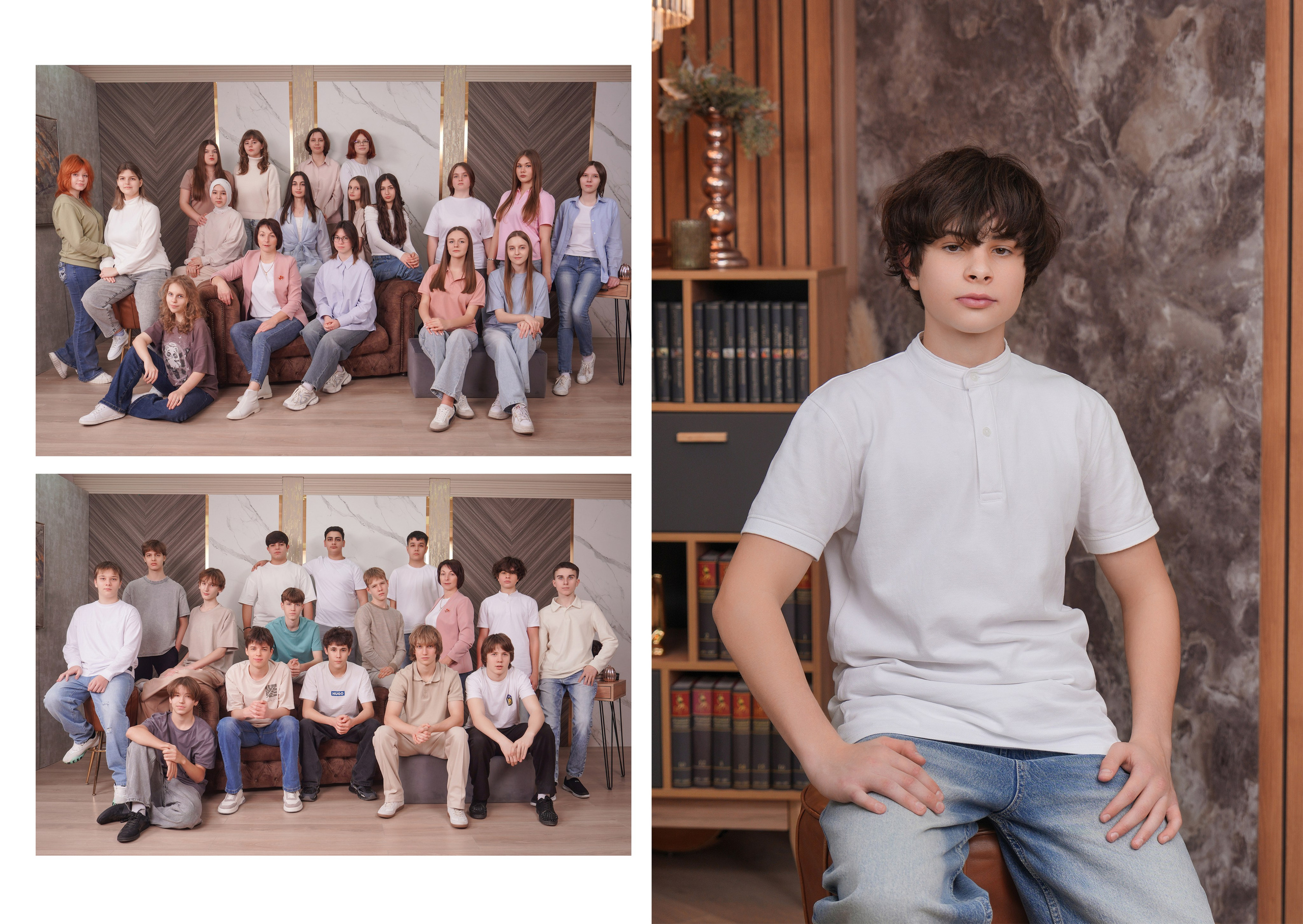 ШКОЛА 105 9 В. Красивый выпускной альбом в Краснодаре