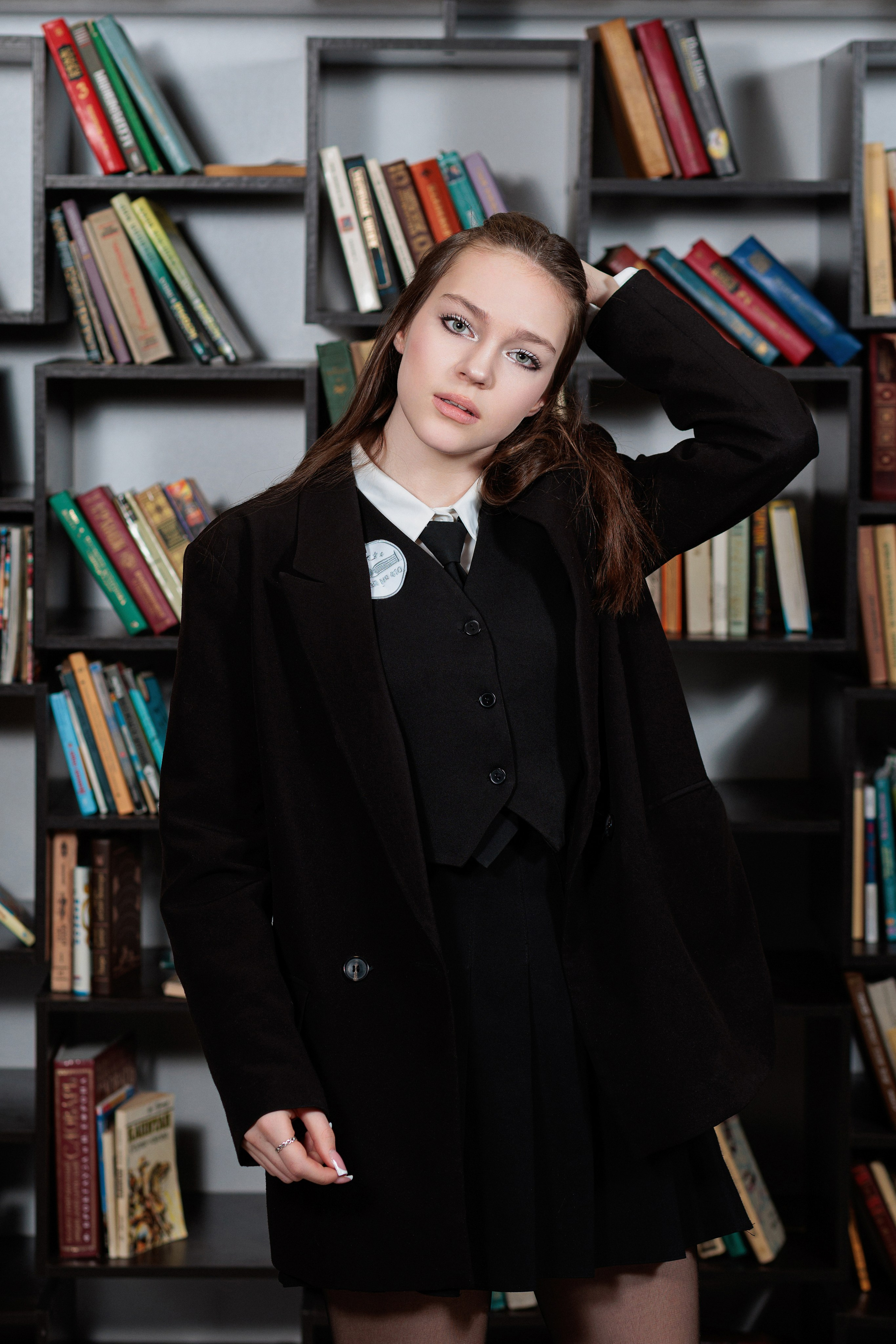 В школе. Старшая школа. Свадебный, семейный, детский фотограф в Санкт-Петербурге