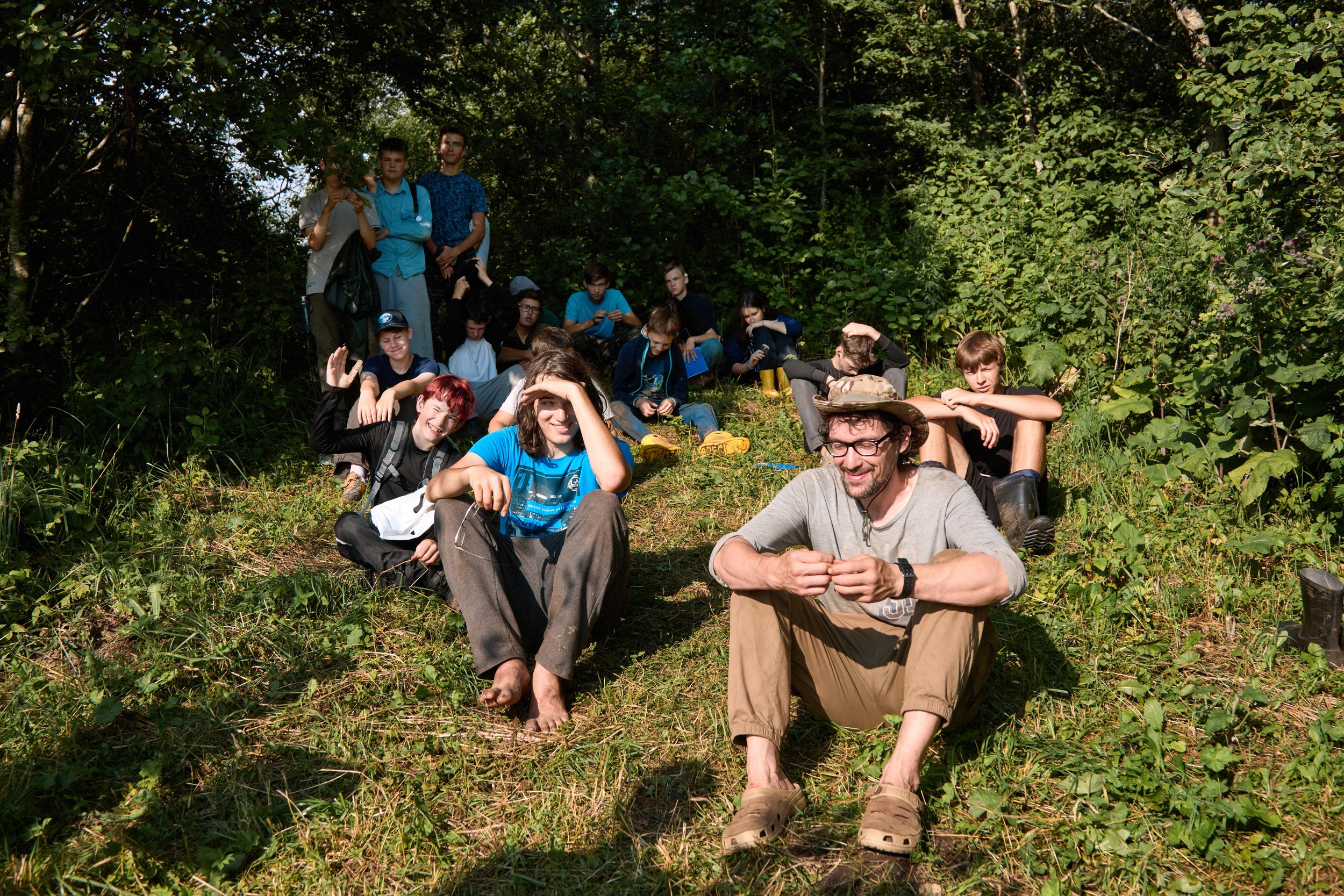 Летняя археологическая школа. Семейный Lifestyle фотограф в Санкт-Петербурге Марина Бокшицкая