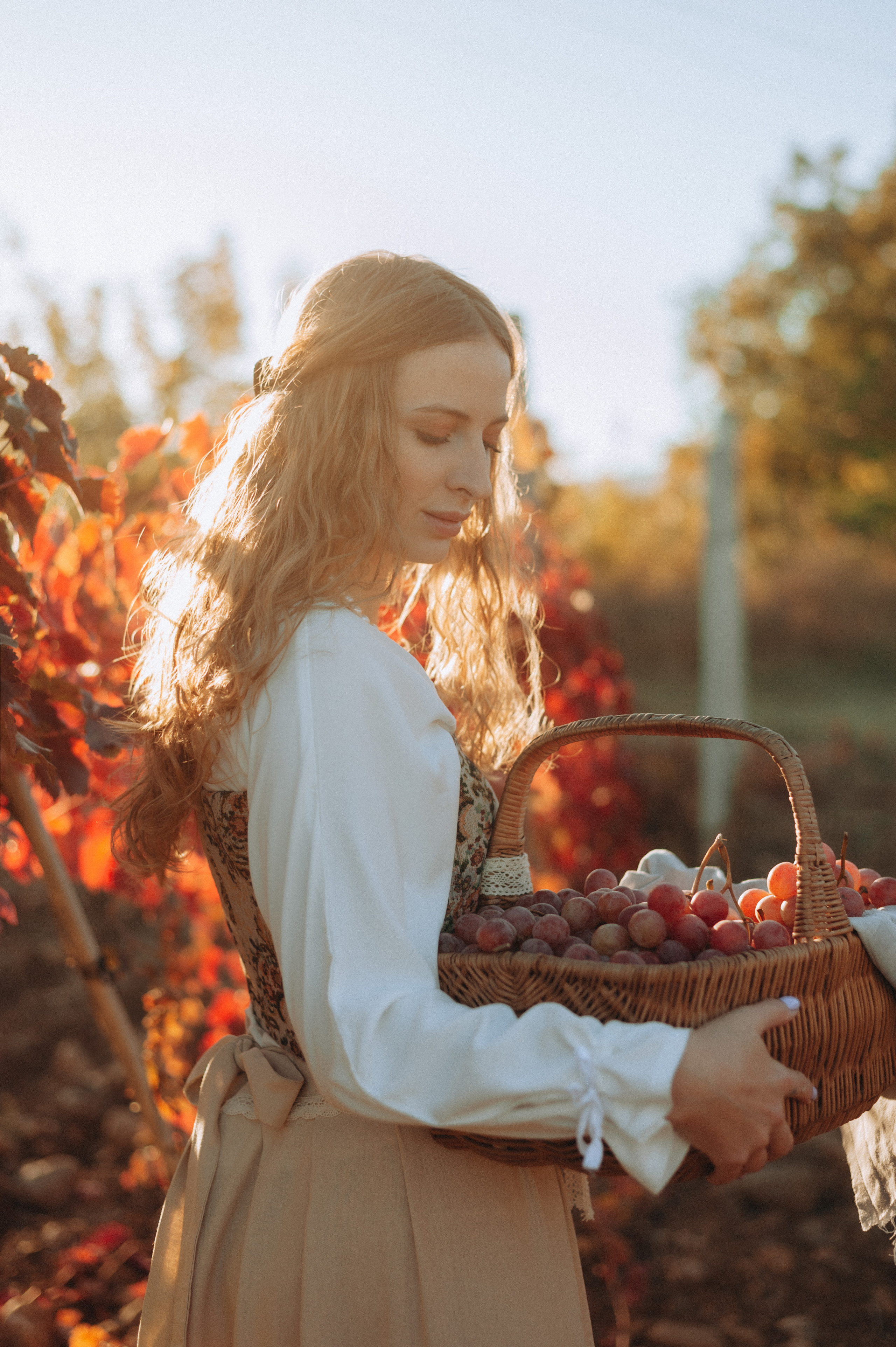 Марго | Сбор урожая. Портретный свадебный фотограф Крым | Евгения Щитенко