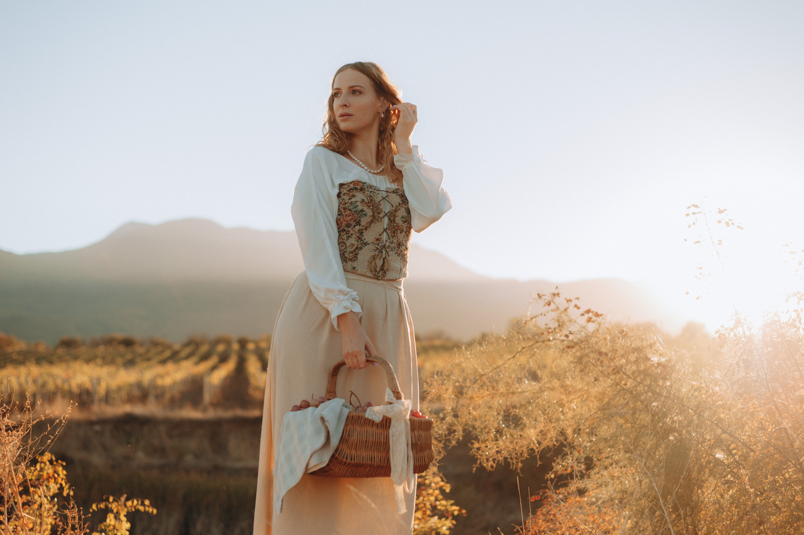 Марго | Сбор урожая. Портретный свадебный фотограф Крым | Евгения Щитенко