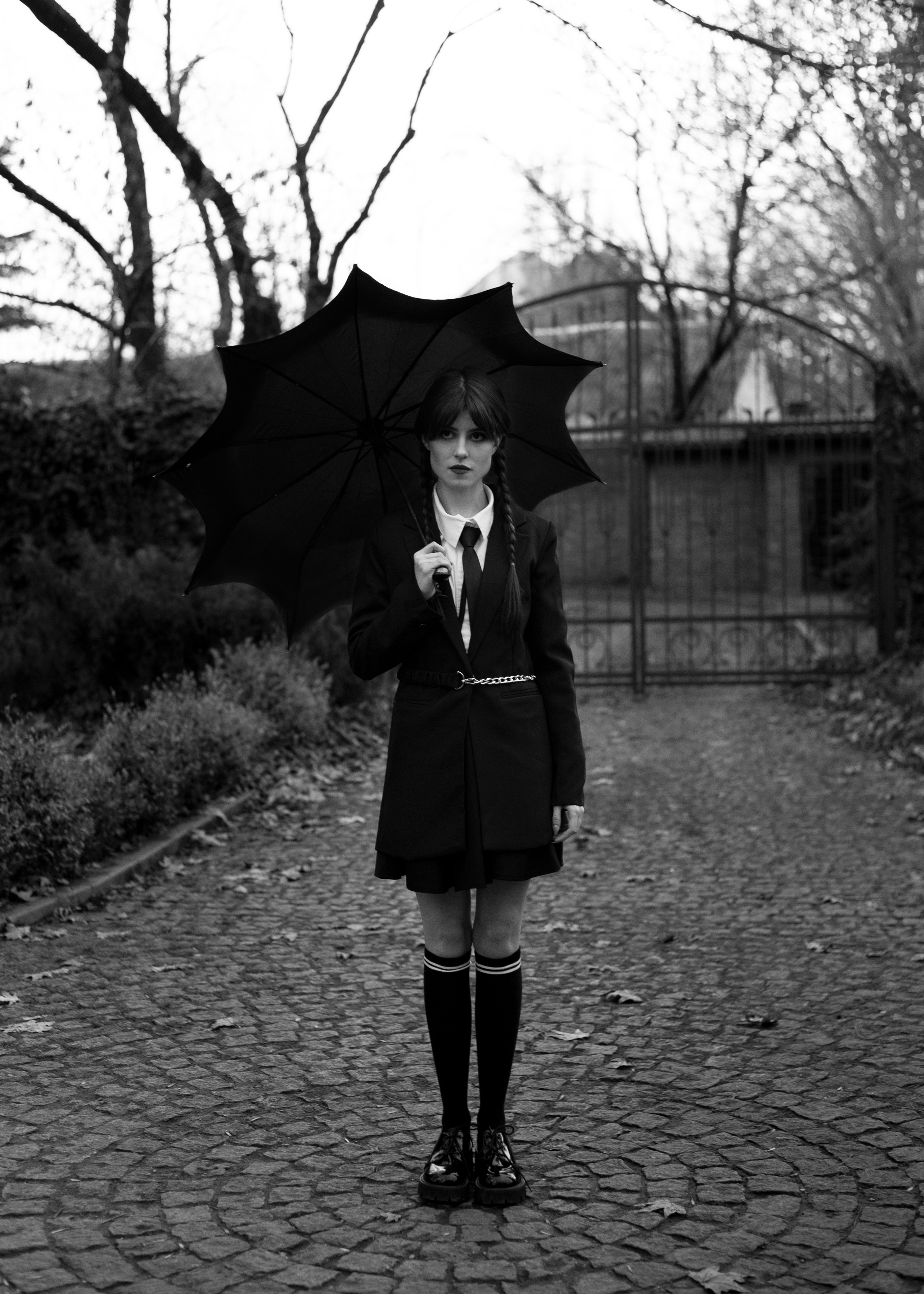 Косплей на Уэнсдей (Wednesday)