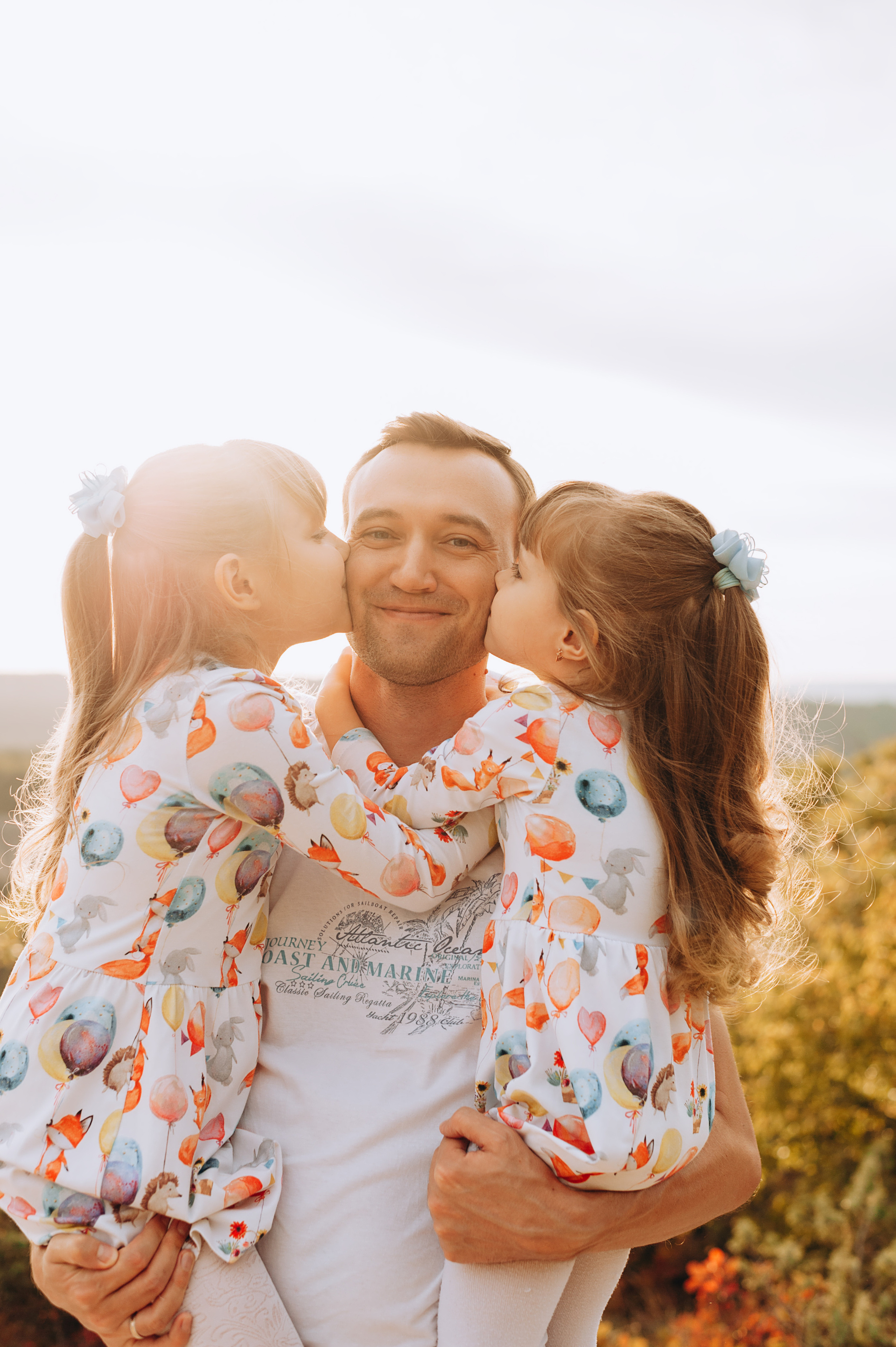 Семейная съемка на закате. Портретный свадебный фотограф Крым | Евгения Щитенко