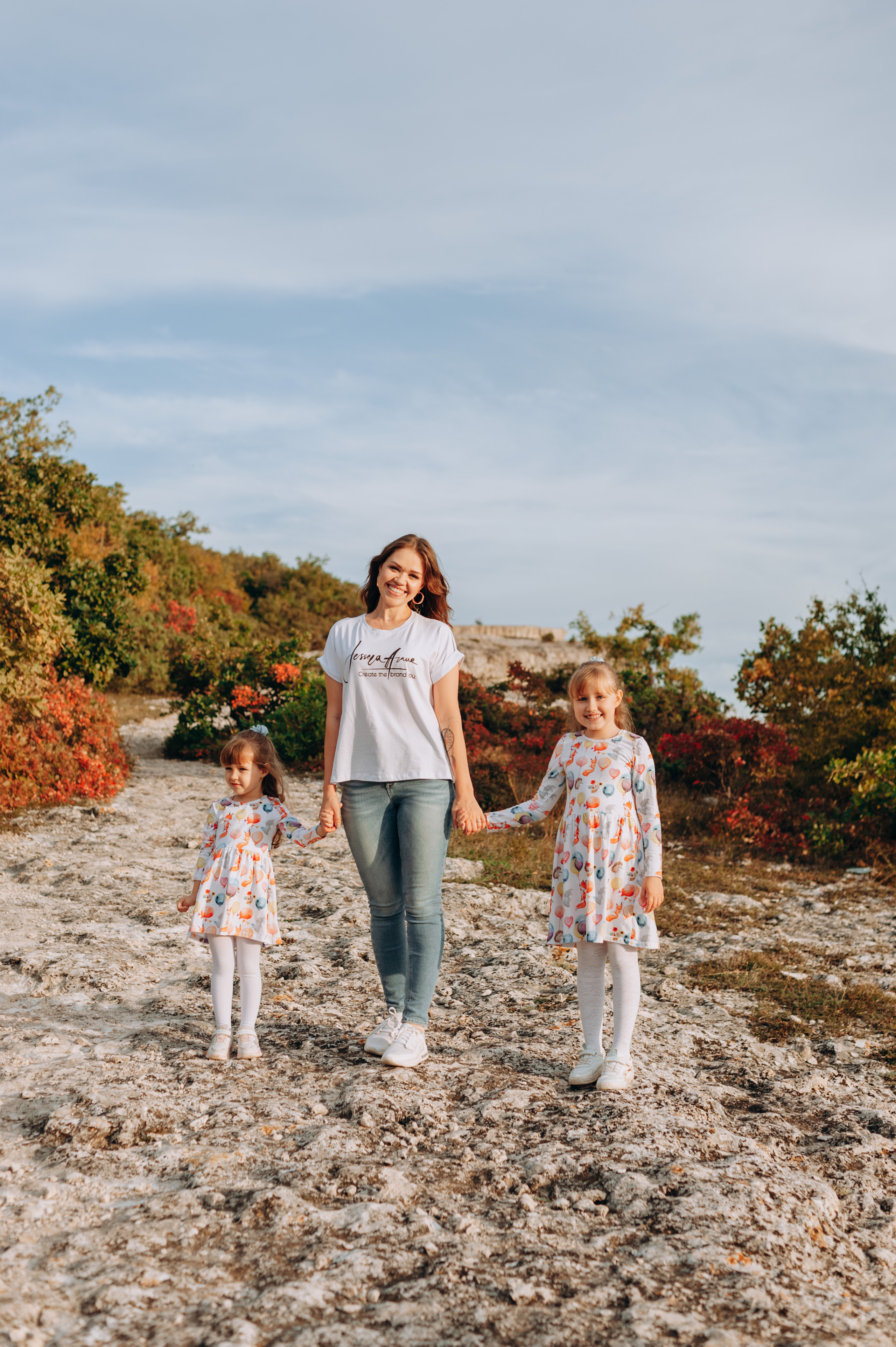 Семейная съемка на закате. Портретный свадебный фотограф Крым | Евгения Щитенко