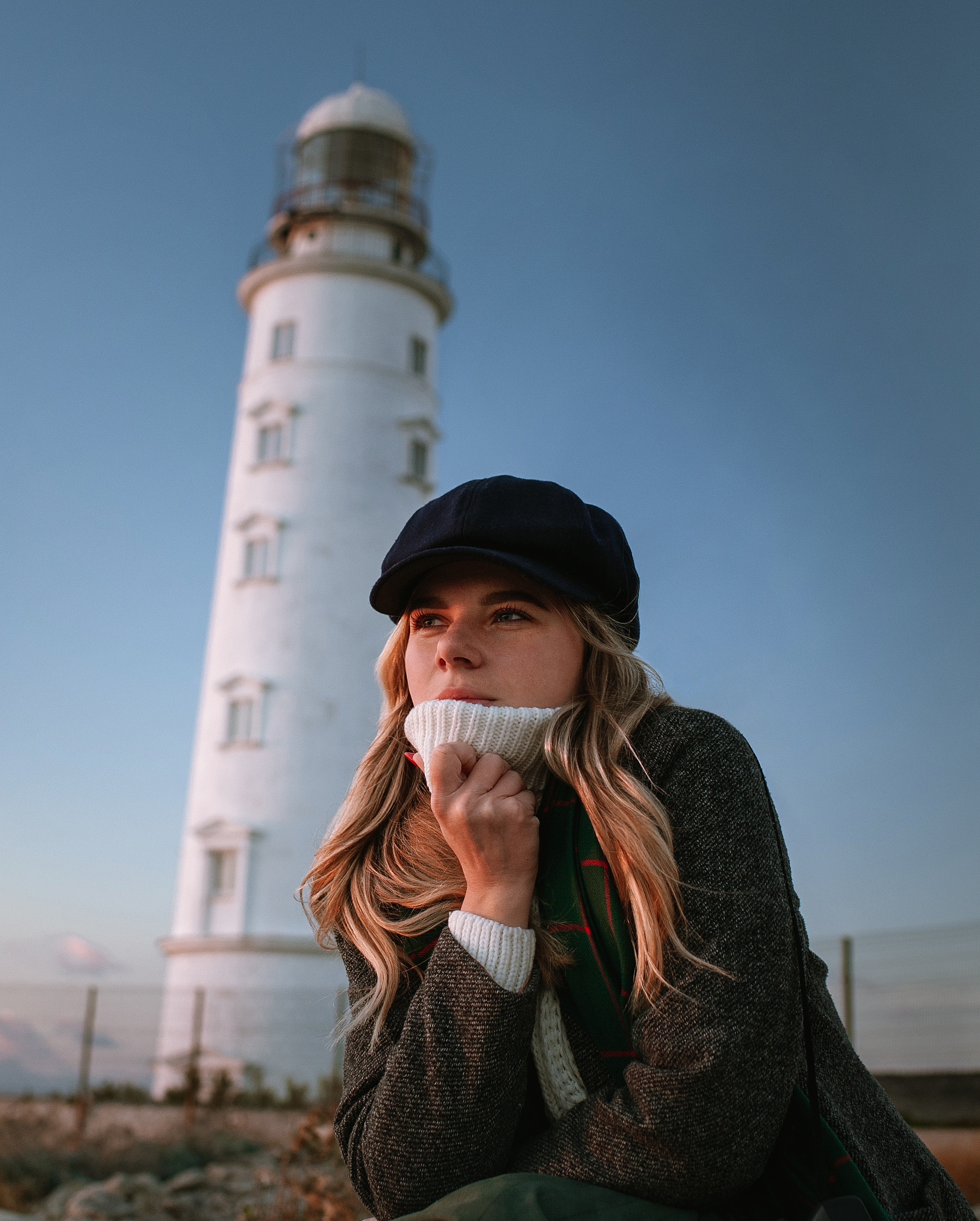 Индивидуальная съемка на маяке. Портретный свадебный фотограф Крым | Евгения Щитенко