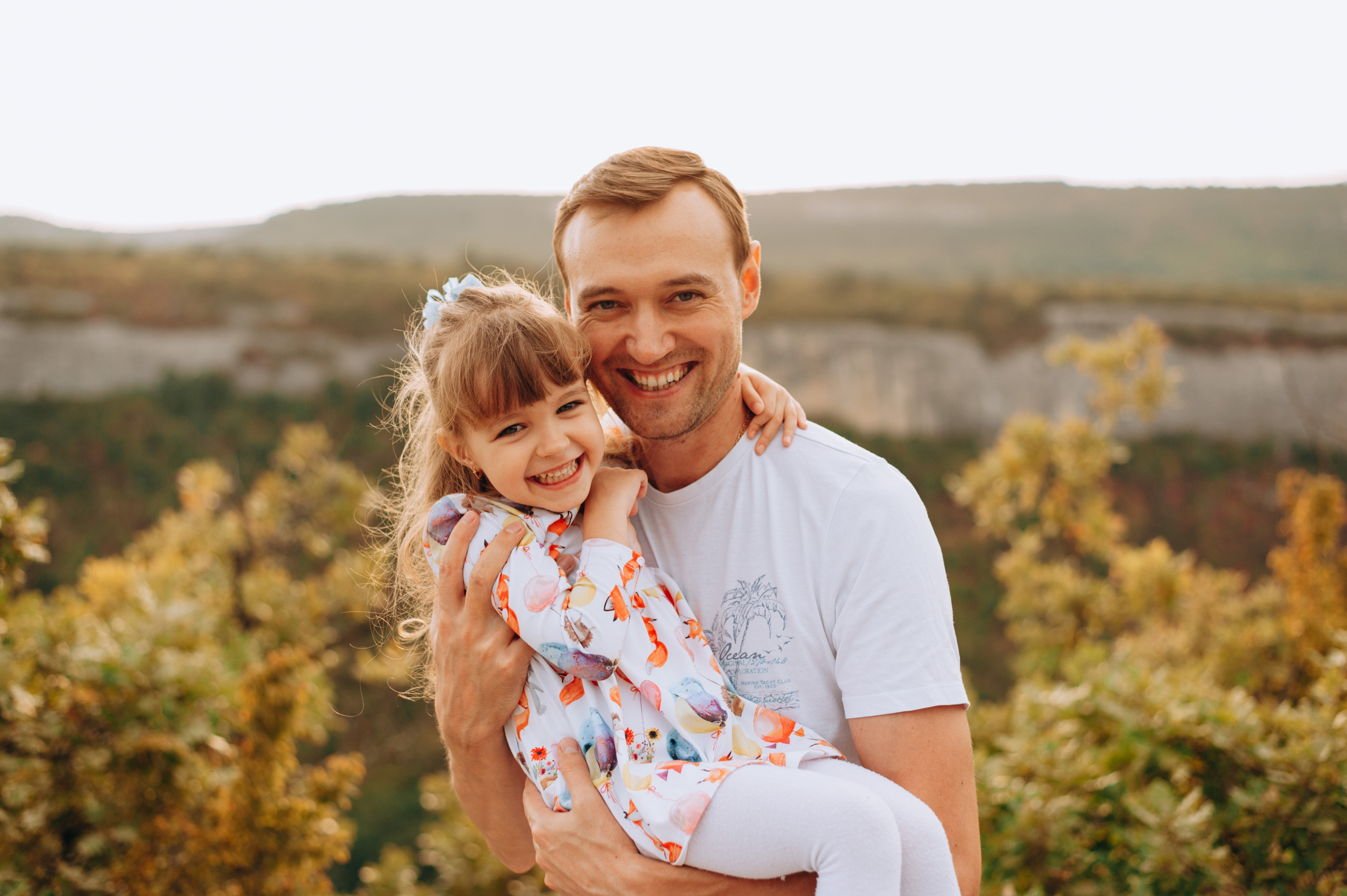 Семейная съемка на закате. Портретный свадебный фотограф Крым | Евгения Щитенко