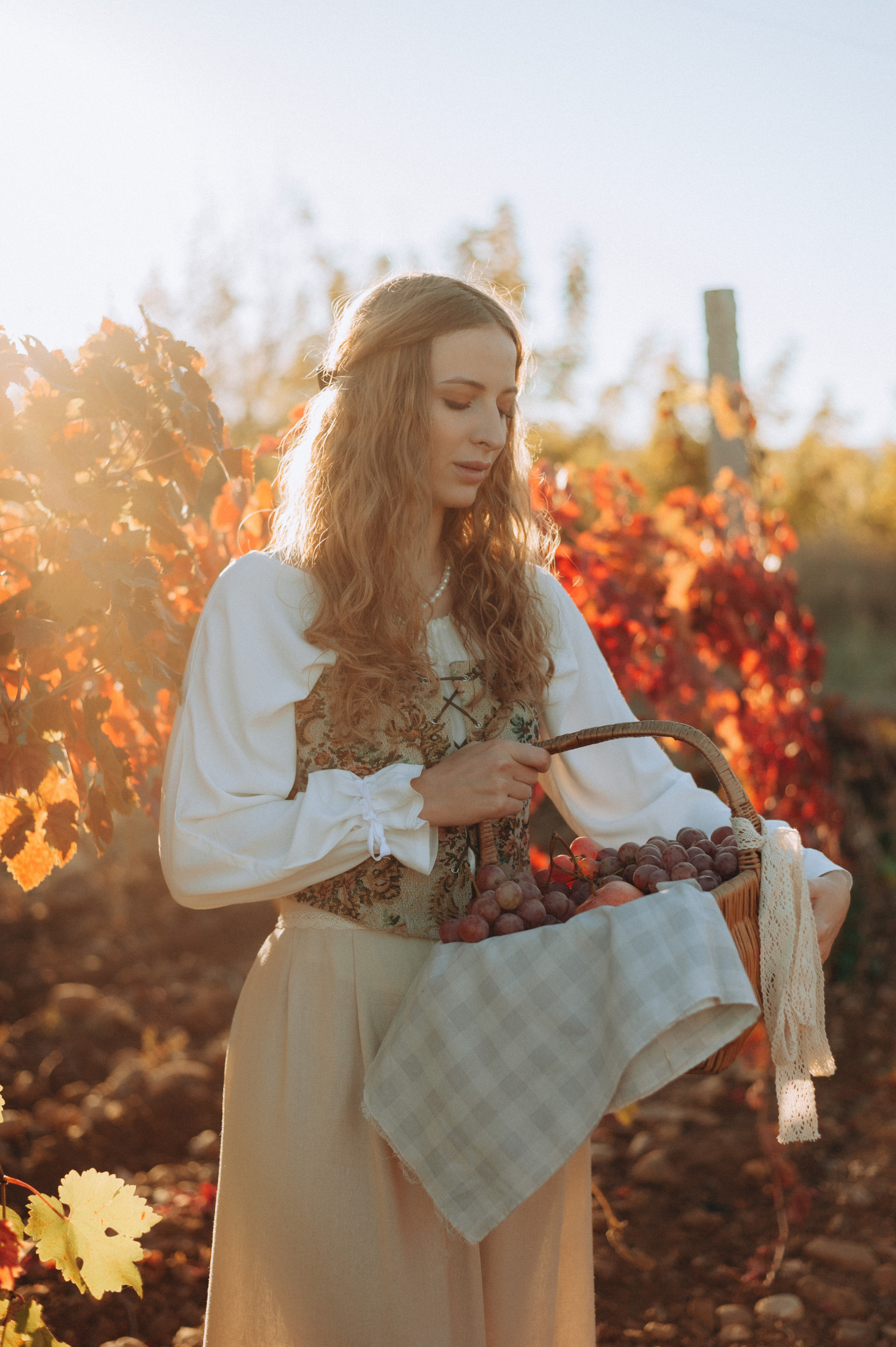 Марго | Сбор урожая. Портретный свадебный фотограф Крым | Евгения Щитенко