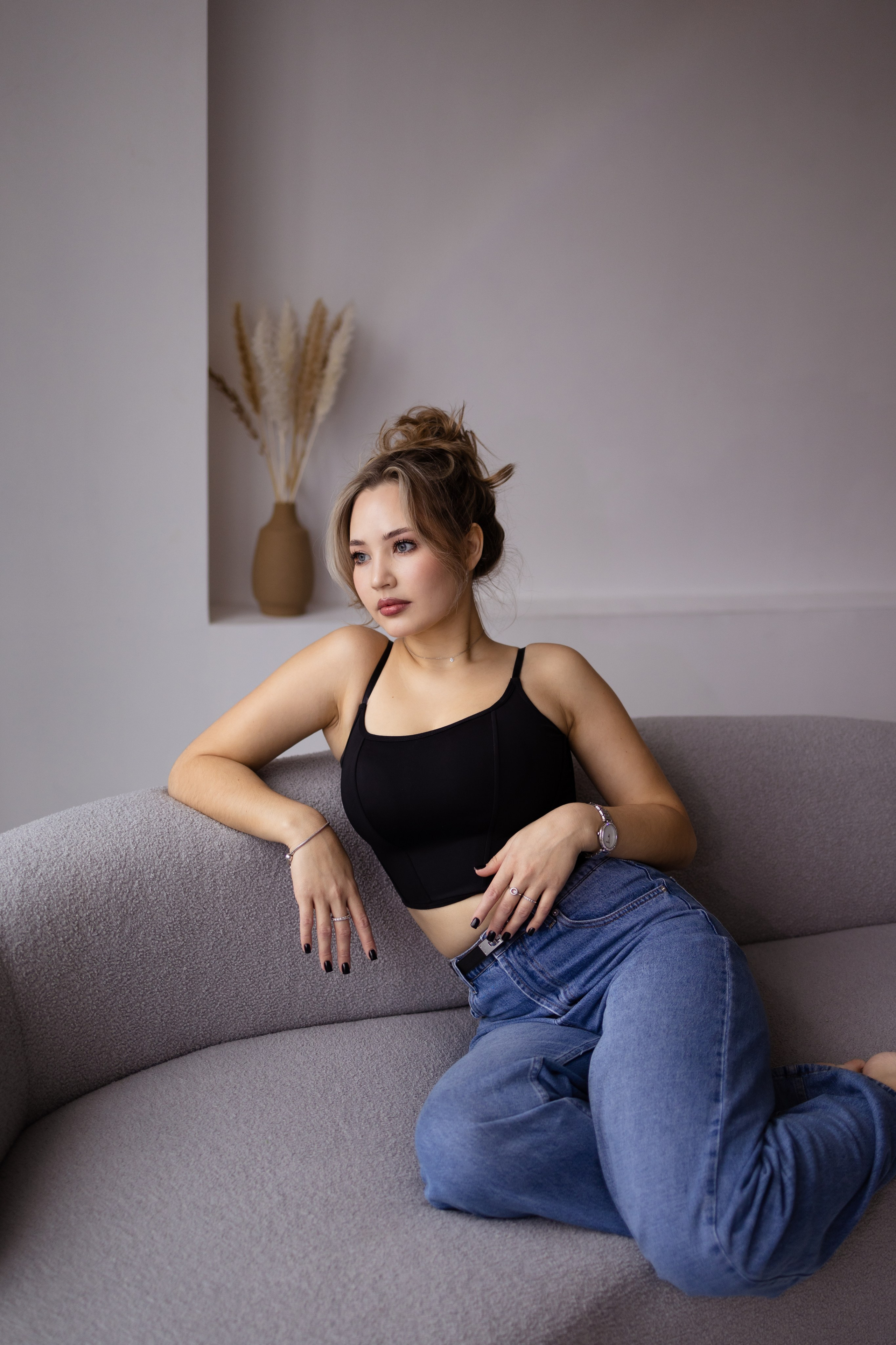 Женский студийный портрет (9.02.2025) г. Обнинск (Калужская обл.). Надежда Стар семейный и церковный фотограф в Жукове и Калужской области