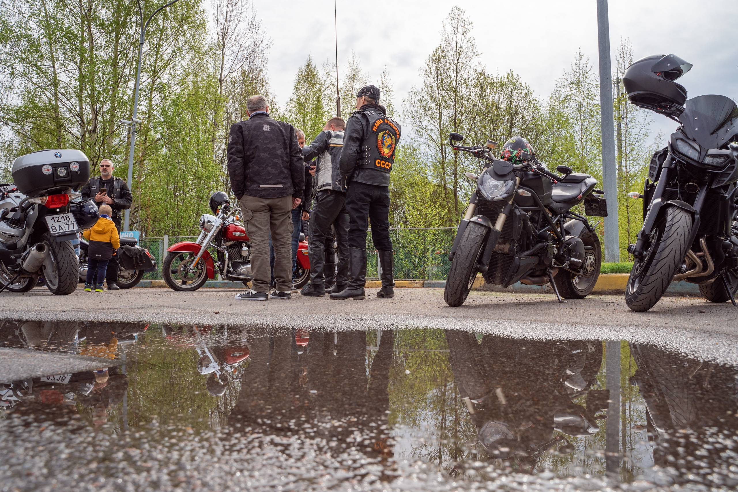 Мотоциклы —репортажная фотосъемка в Санкт-Петербурге. Свадебный, семейный, портретный, репортажный фотограф в Санкт-Петербурге