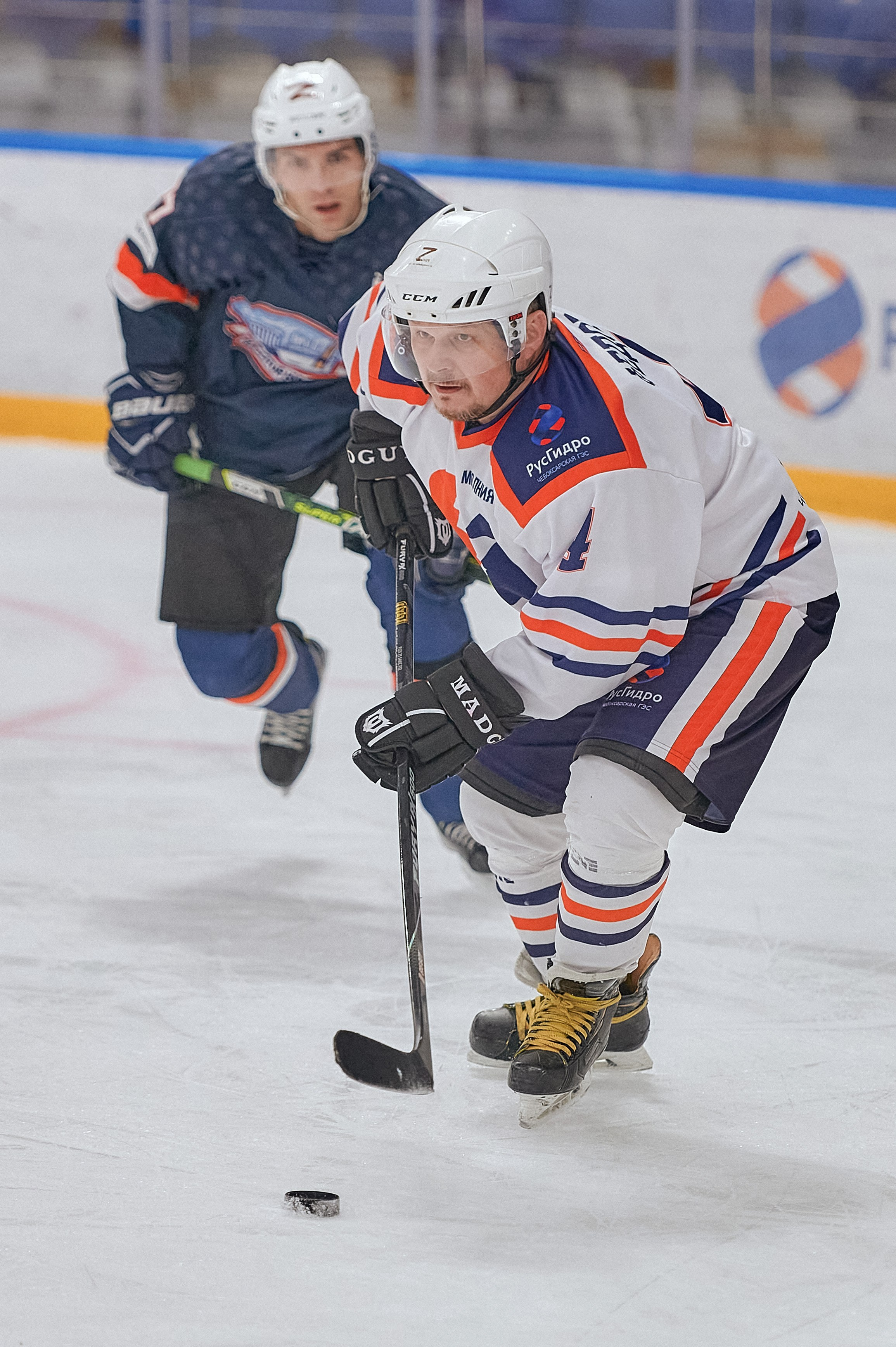 Портфолио репортажной фотосъёмки: Кристалл арена — Хоккей — РусГидро. Фотограф Яковлев Роман — Красноярск