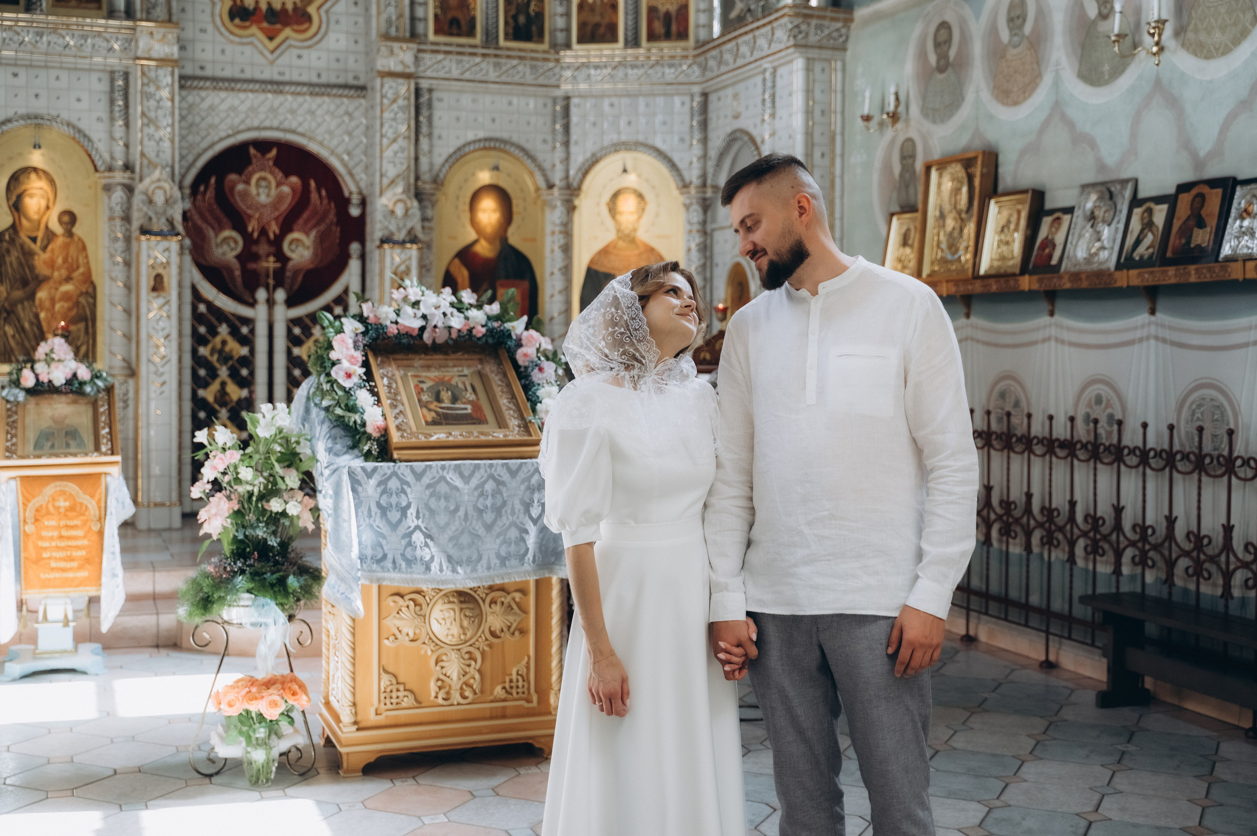 Венчание Сергей и Юлия (Дом милосердия). Семейный фотограф в Минске Дарья Дреко