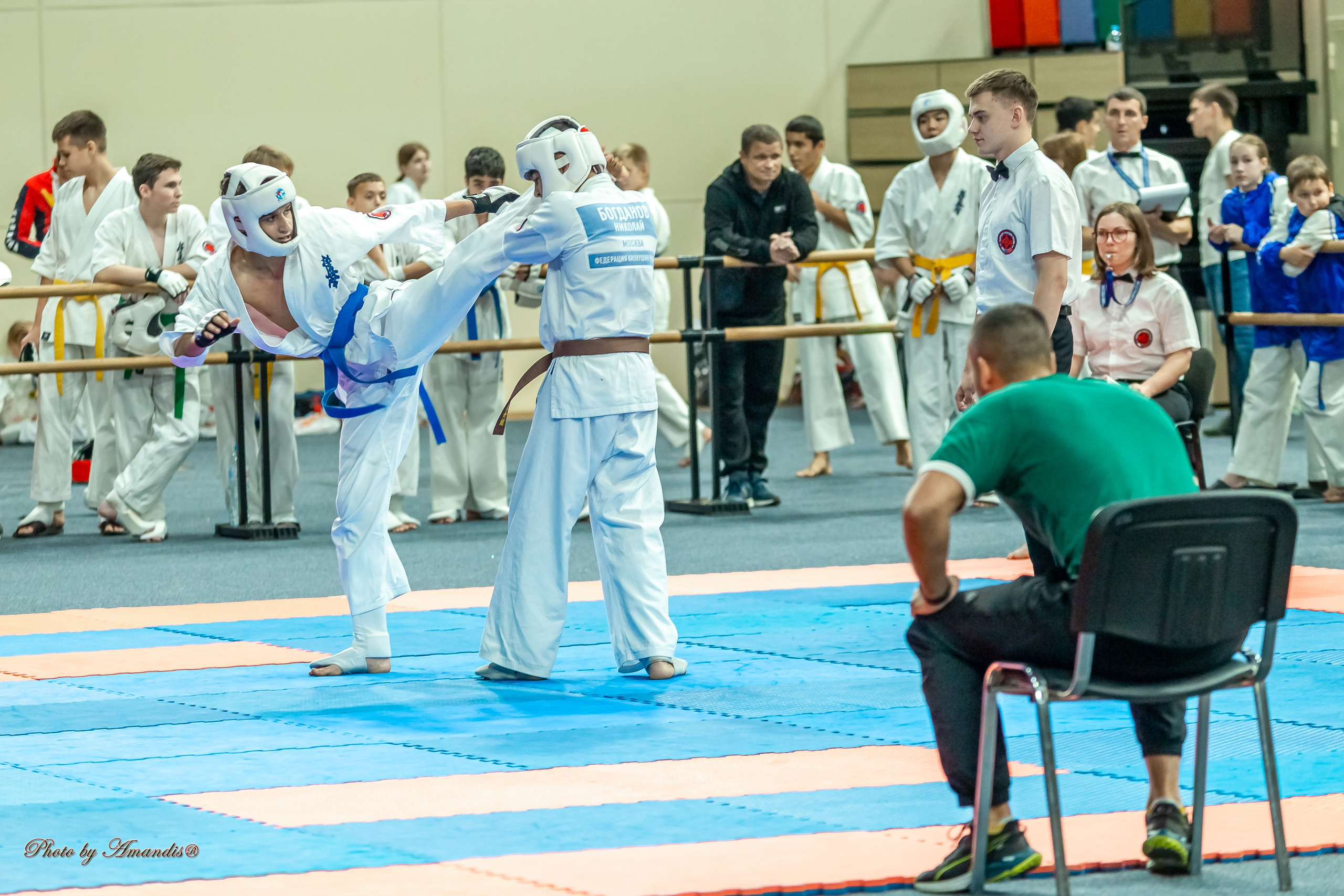 Первенство Московской области по Киокушин в СК «Жаворонки». Репортажная съемка в Москве и области. Анималистика