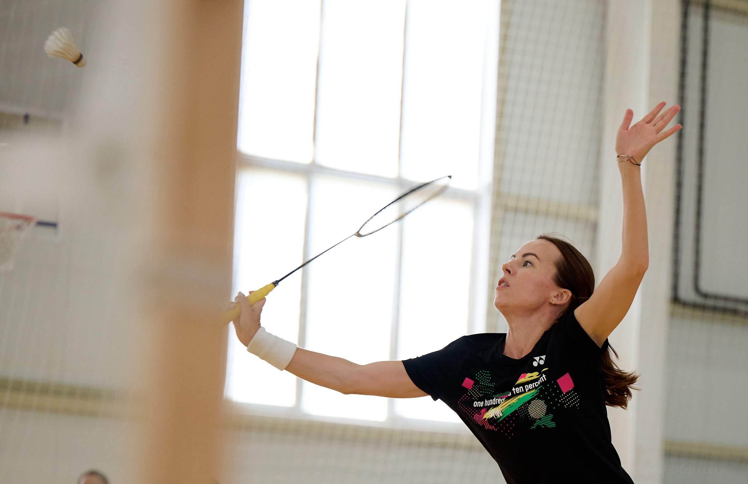 Бадминтон. Шоу матч. Ижевск. 21.07.2024. Спортивный репортажный фотограф в Ижевске Сергей Мерзляков