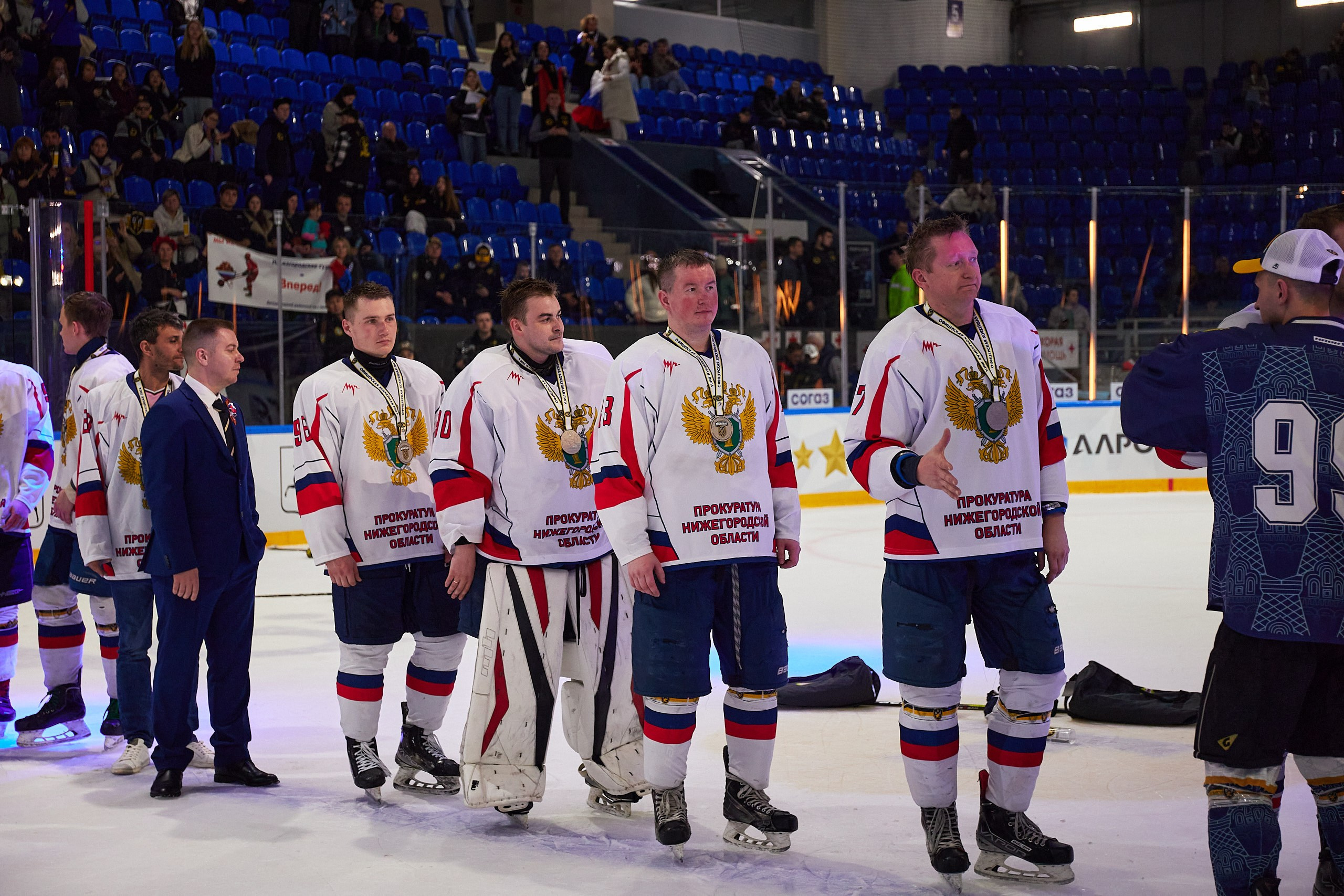 Репортаж. Офицерская хоккейная лига 2025 год. Спортивный фотограф Некрасов Денис