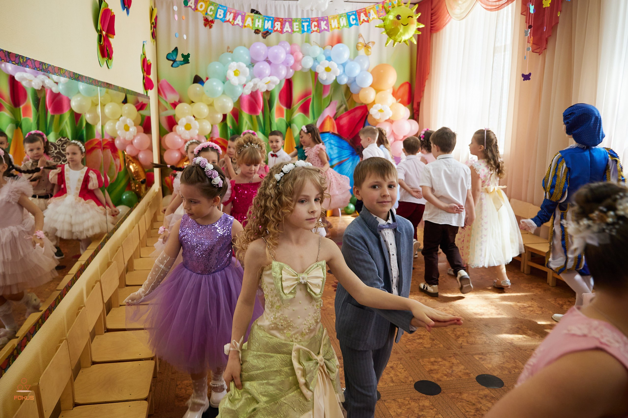 Выпускной детский сад. Спортивный фотограф Некрасов Денис