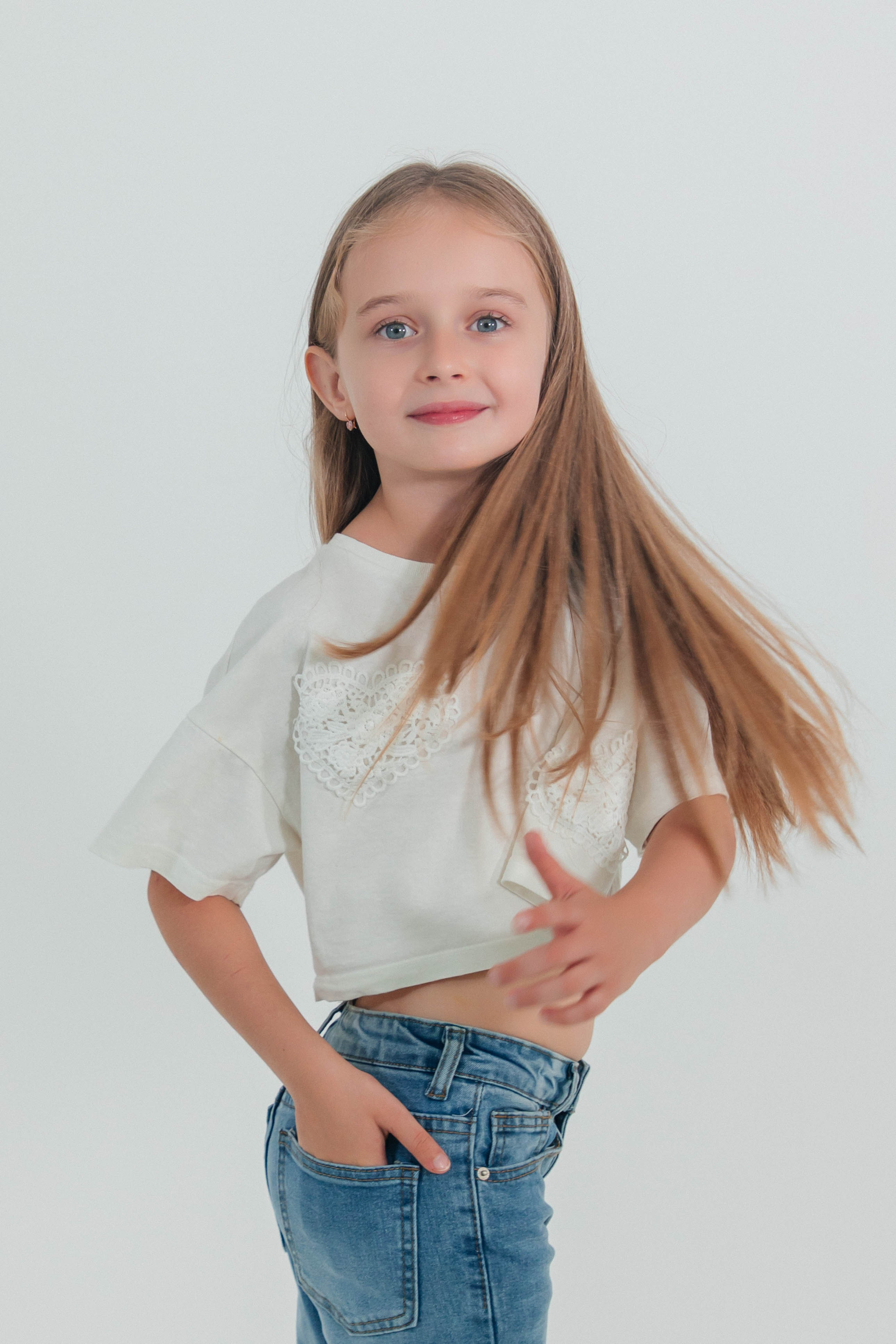 Злата, 8 лет, рост 134 см. Efimova Model Agency