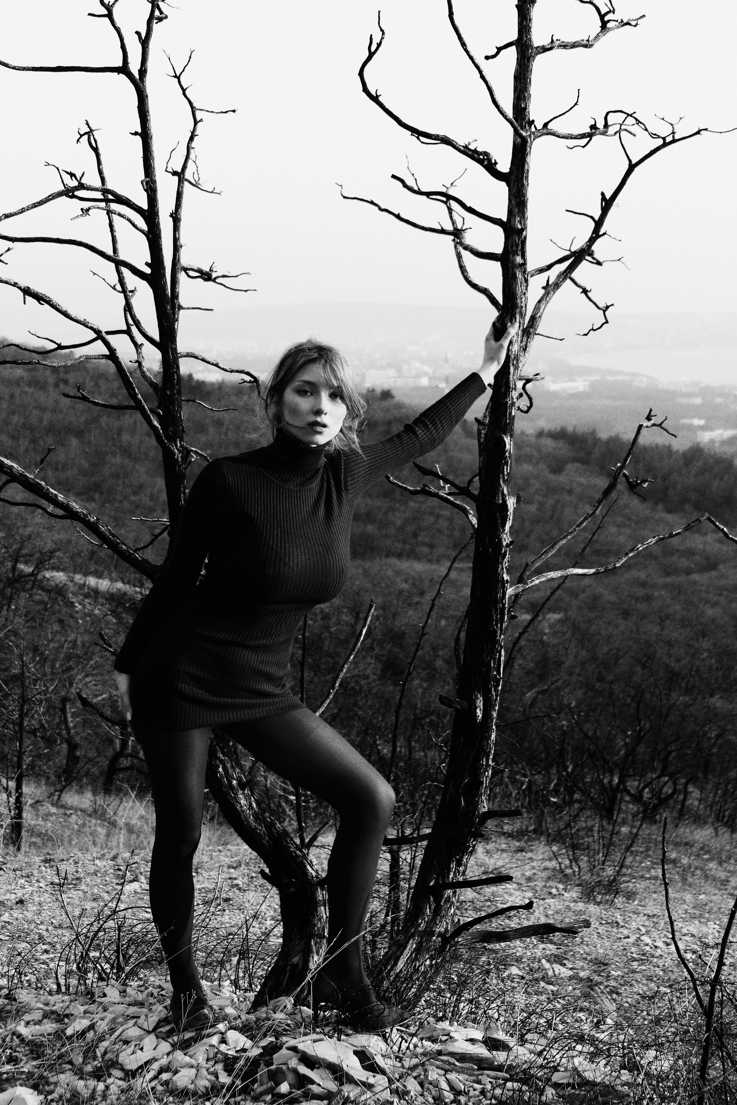 Burnt Forest | Natalie. Gerasko Aleks — Портрет, кричащий тишиной