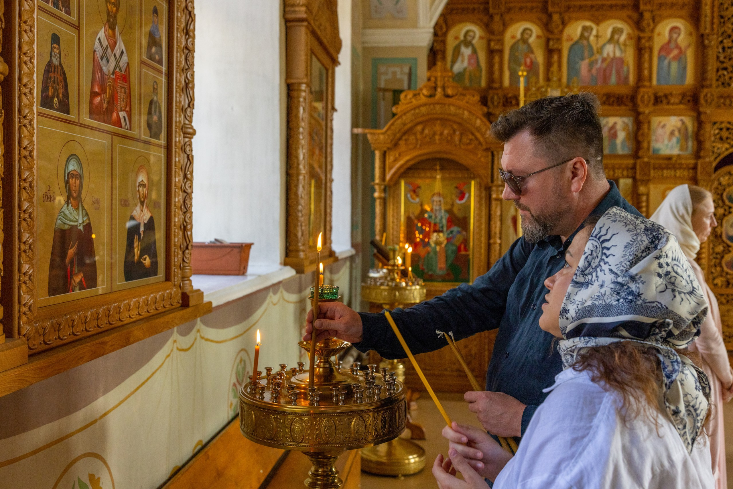 Крещение в Храме Серафима Саровского в Туле. Фотограф в Туле Крупский АнДРей. Фотостудия «КАДР71» в Туле