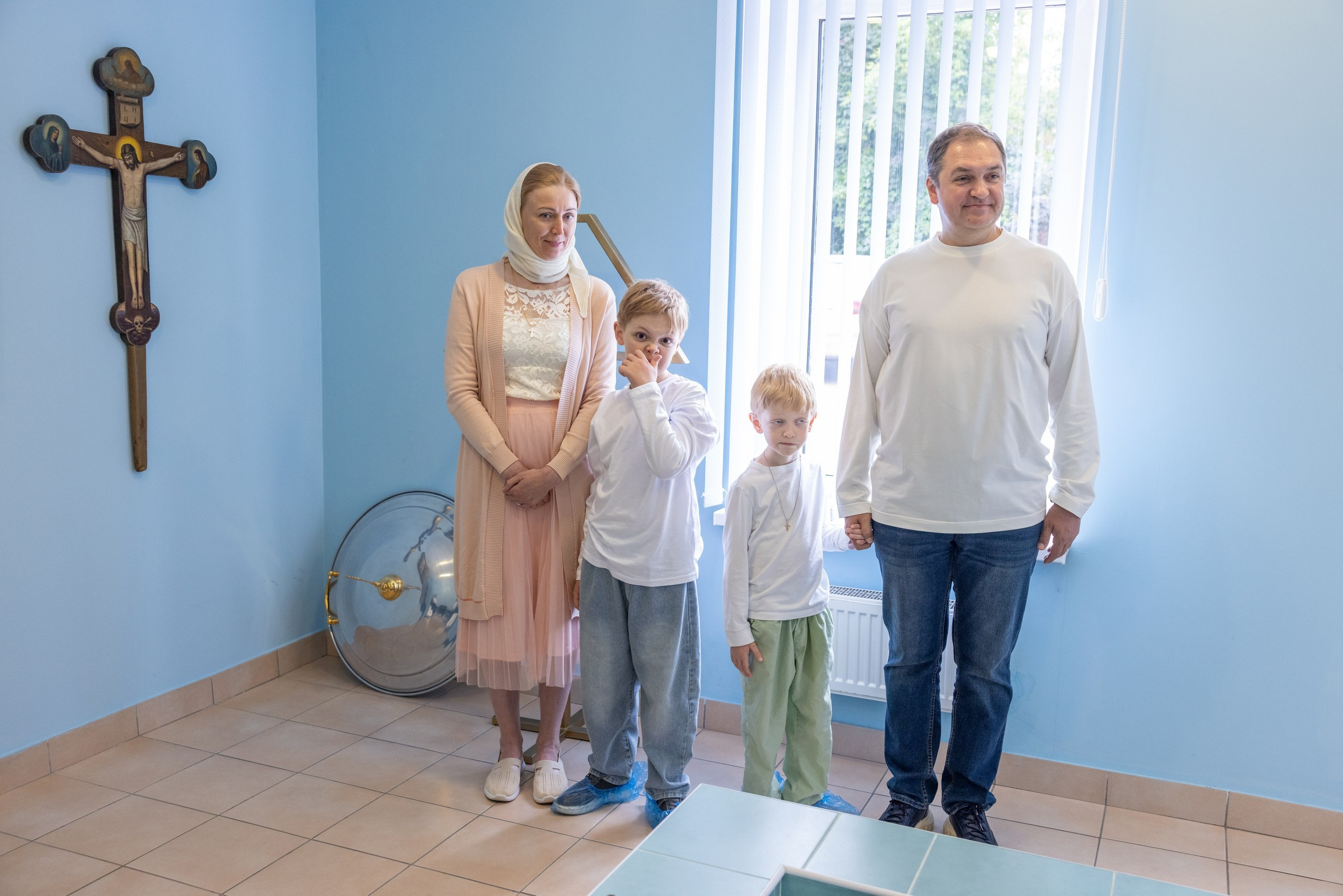 Крещение в Храме Серафима Саровского в Туле. Фотограф в Туле Крупский АнДРей. Фотостудия «КАДР71» в Туле