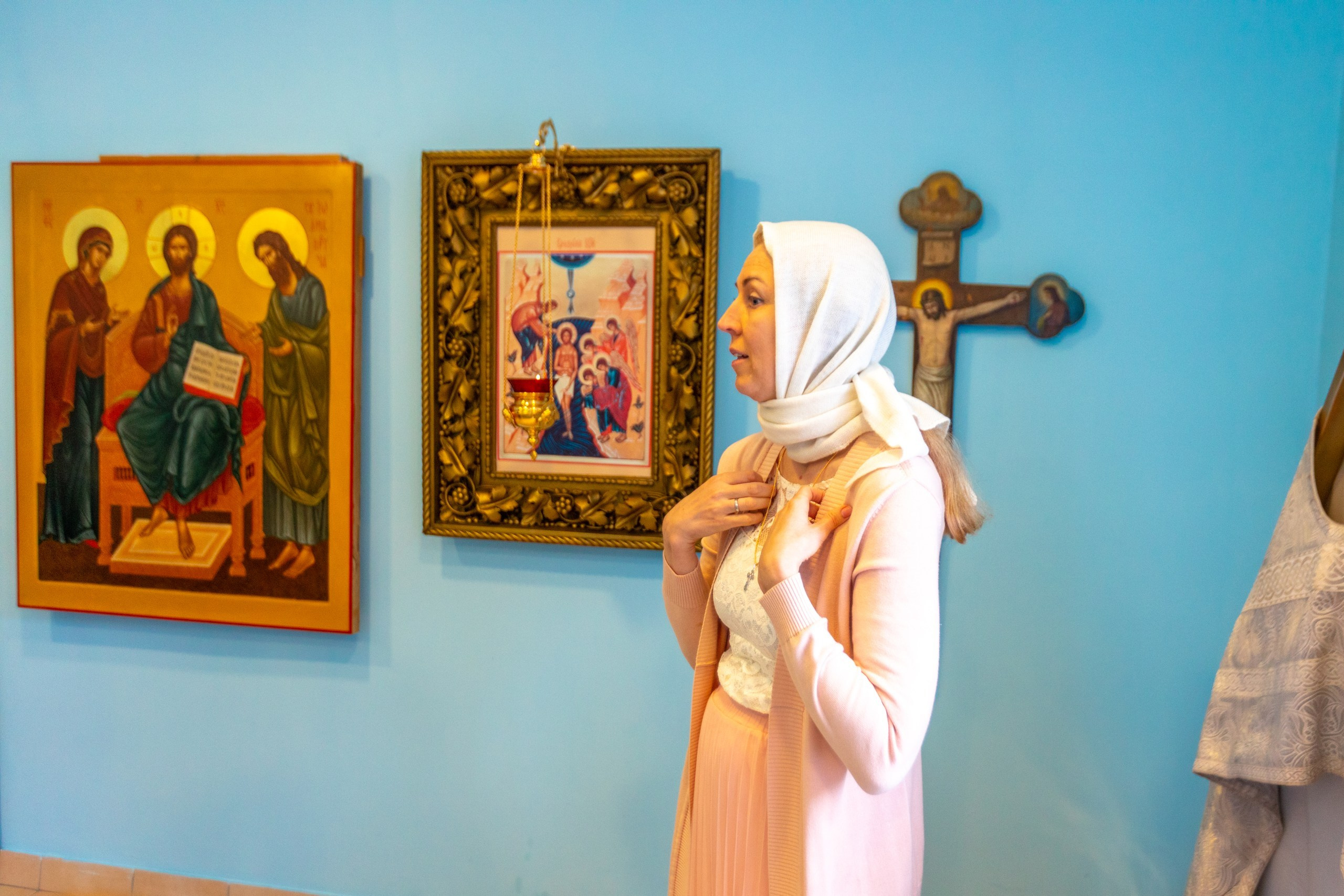 Крещение в Храме Серафима Саровского в Туле. Фотограф в Туле Крупский АнДРей. Фотостудия «КАДР71» в Туле
