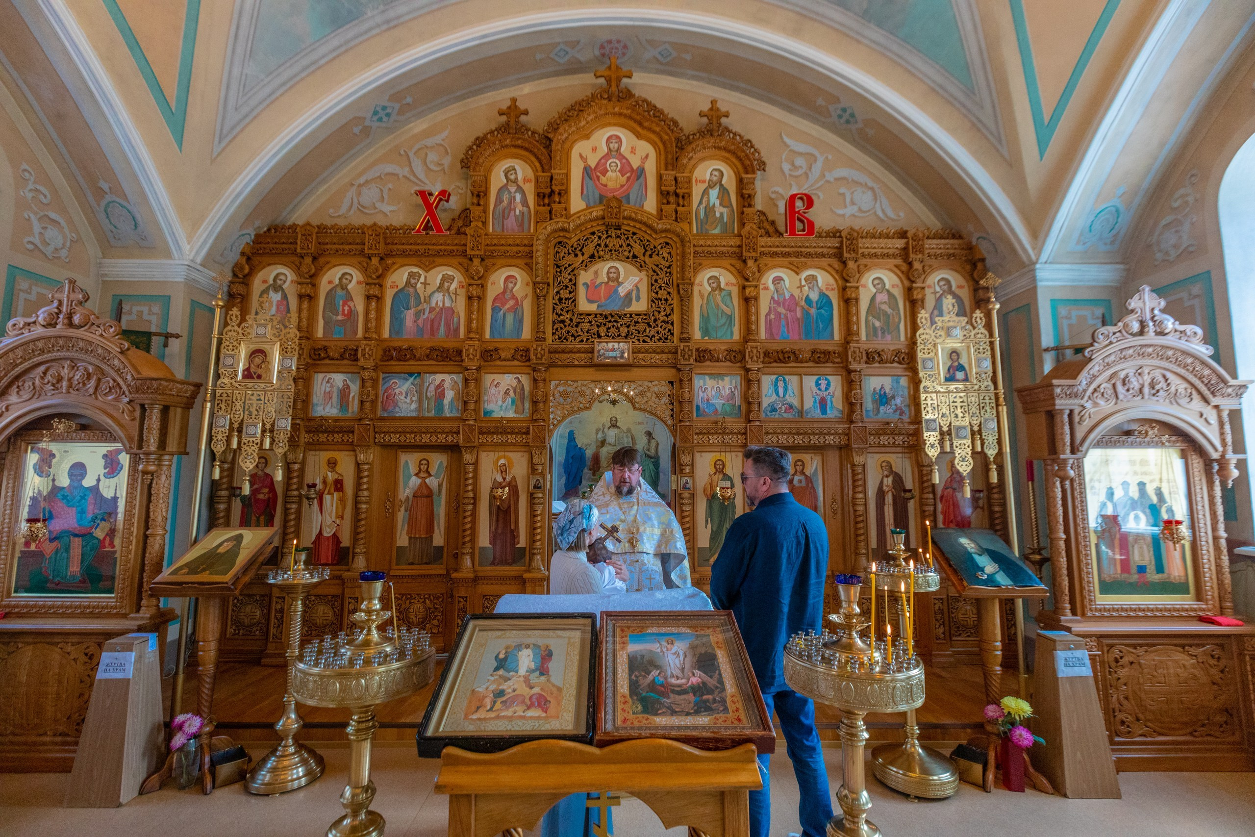 Крещение в Храме Серафима Саровского в Туле. Фотограф в Туле Крупский АнДРей. Фотостудия «КАДР71» в Туле