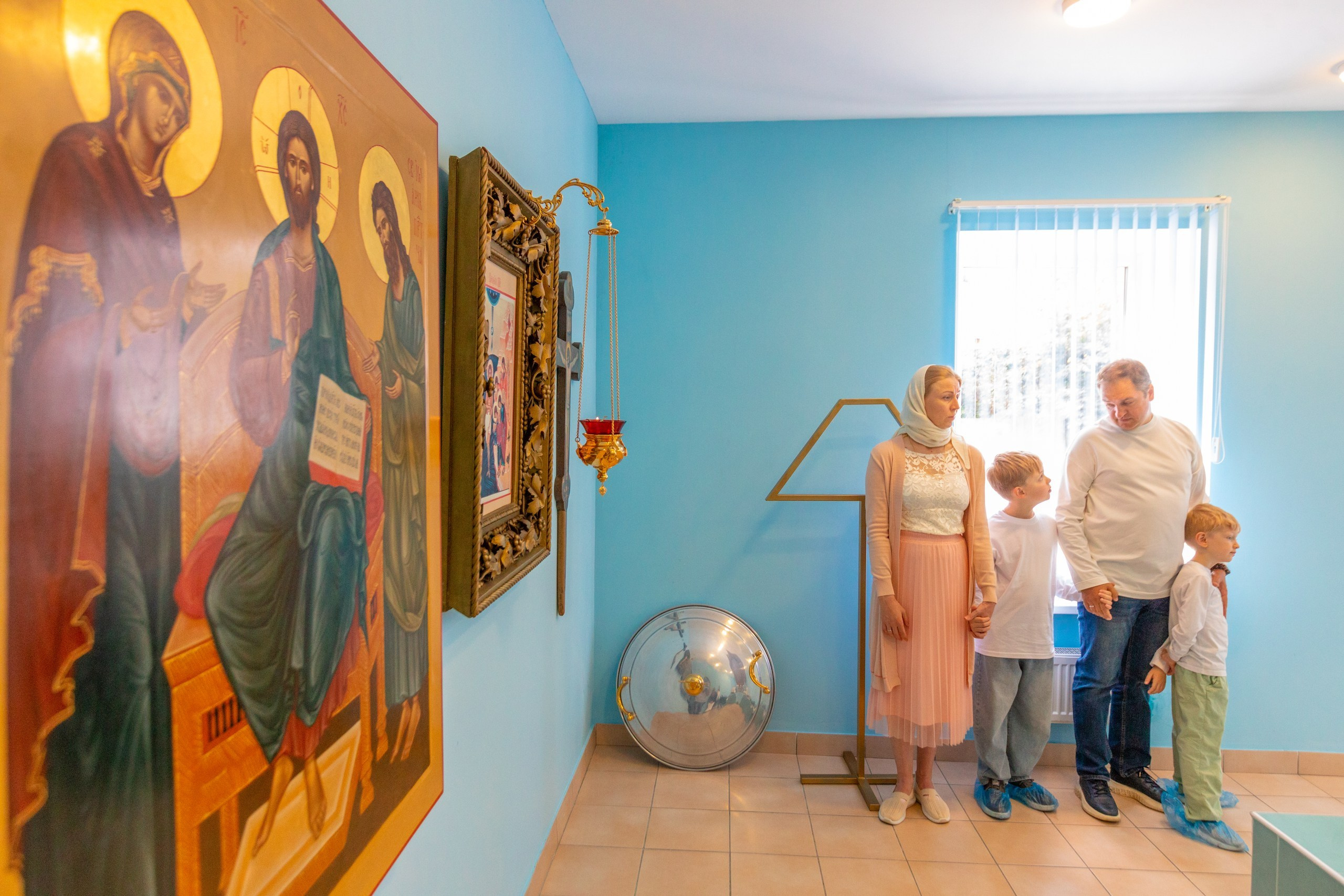 Крещение в Храме Серафима Саровского в Туле. Фотограф в Туле Крупский АнДРей. Фотостудия «КАДР71» в Туле
