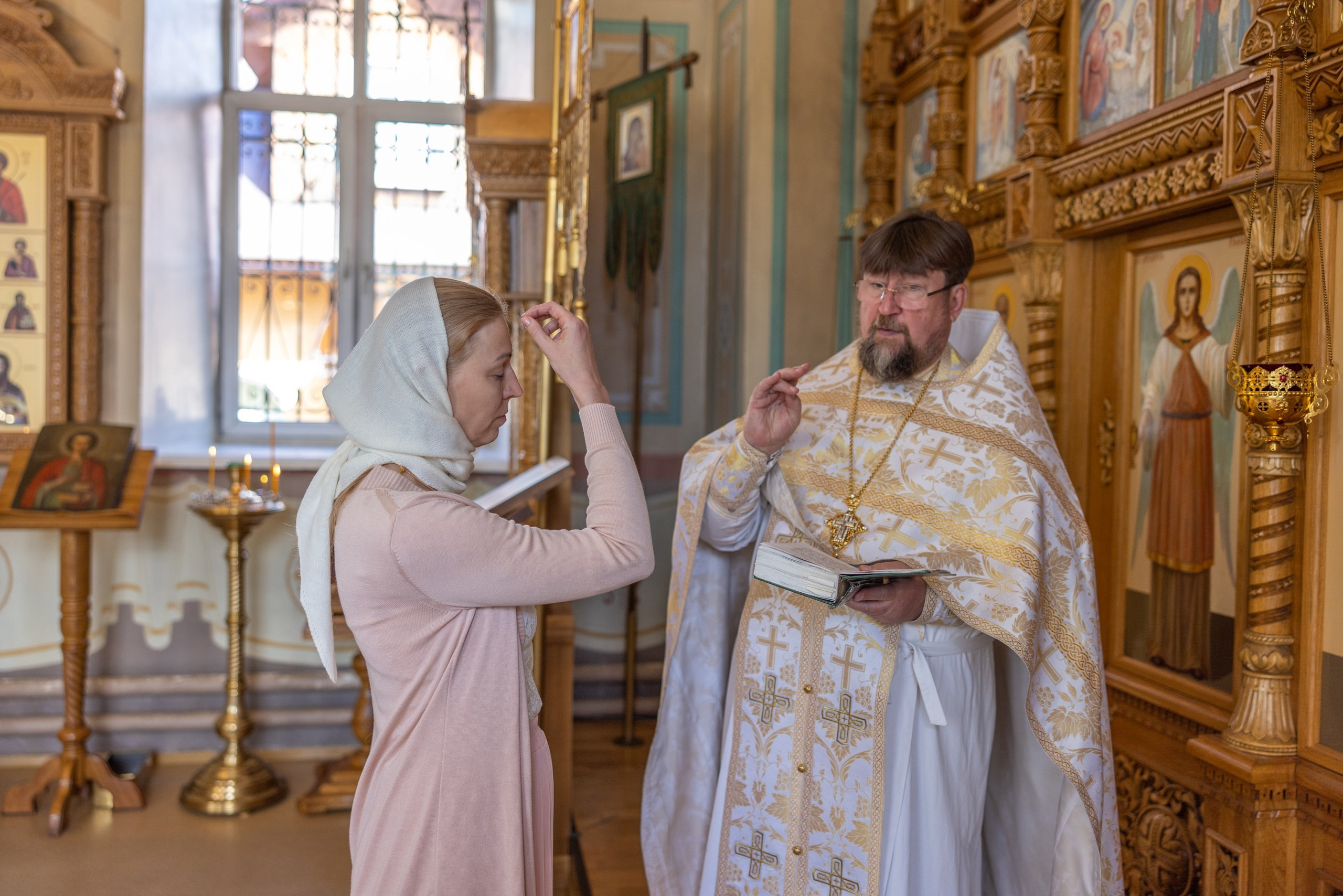 Крещение в Храме Серафима Саровского в Туле. Фотограф в Туле Крупский АнДРей. Фотостудия «КАДР71» в Туле