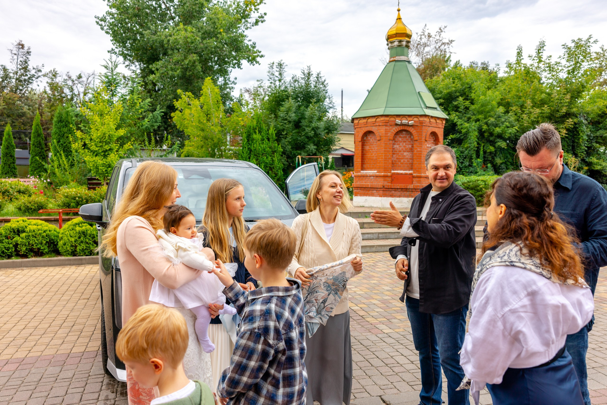 Крещение в Храме Серафима Саровского в Туле. Фотограф в Туле Крупский АнДРей. Фотостудия «КАДР71» в Туле