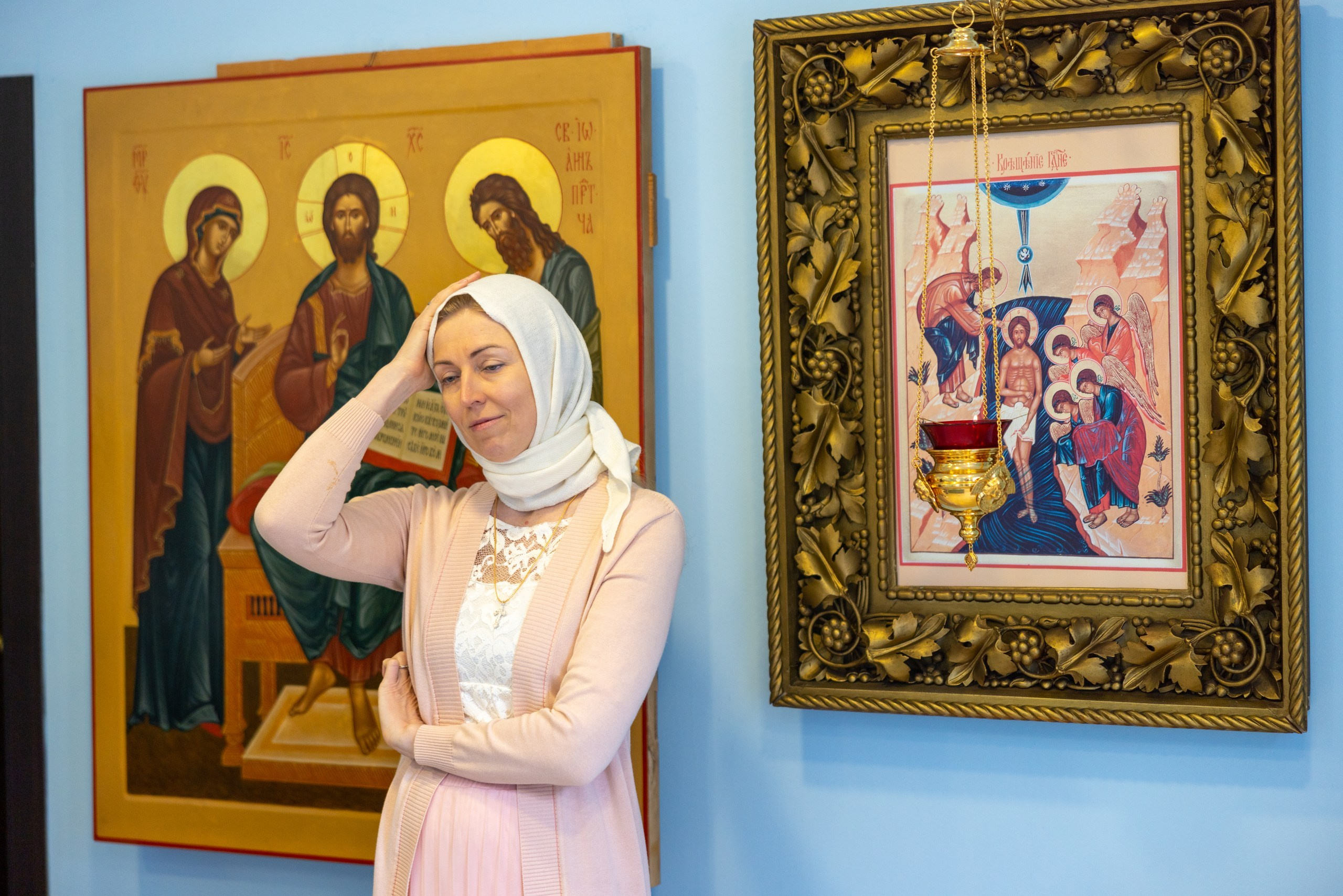 Крещение в Храме Серафима Саровского в Туле. Фотограф в Туле Крупский АнДРей. Фотостудия «КАДР71» в Туле