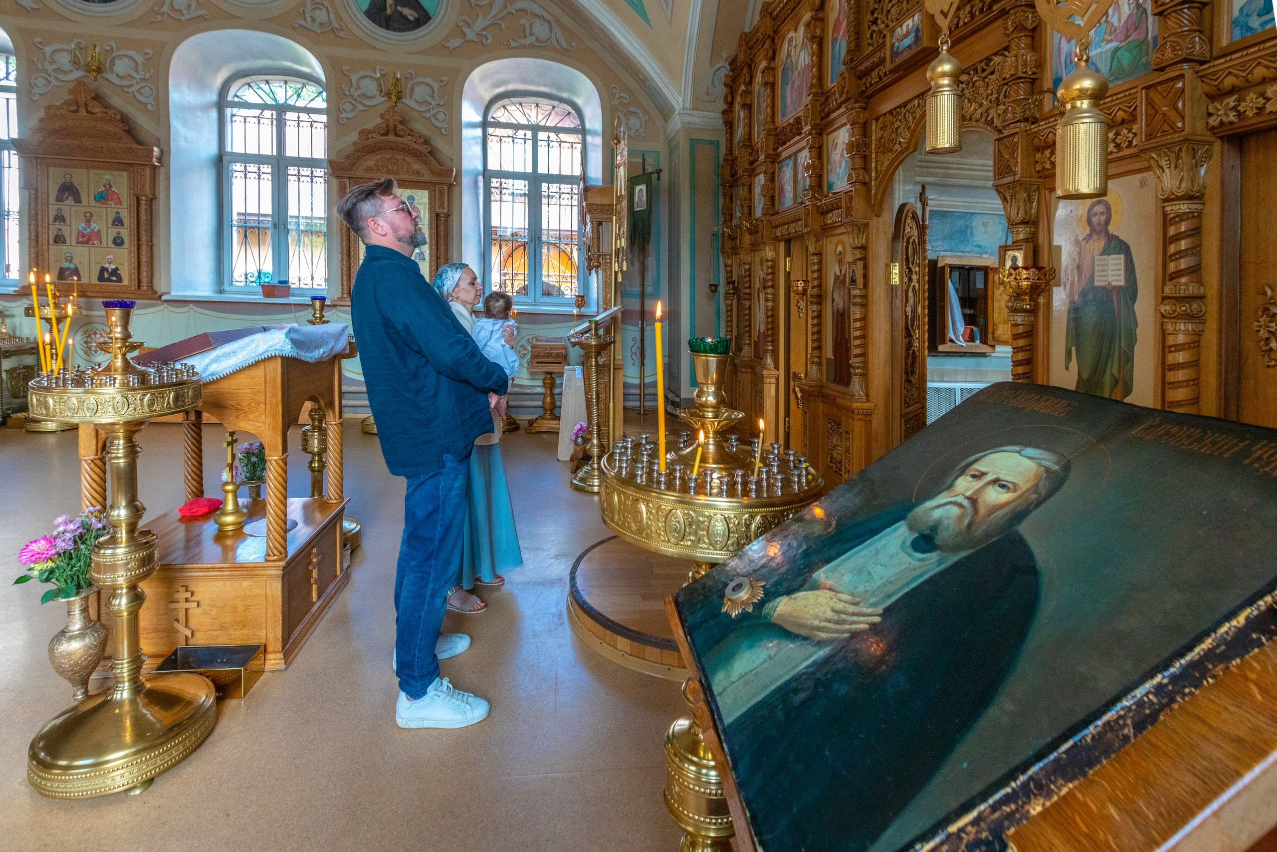 Крещение в Храме Серафима Саровского в Туле. Фотограф в Туле Крупский АнДРей. Фотостудия «КАДР71» в Туле