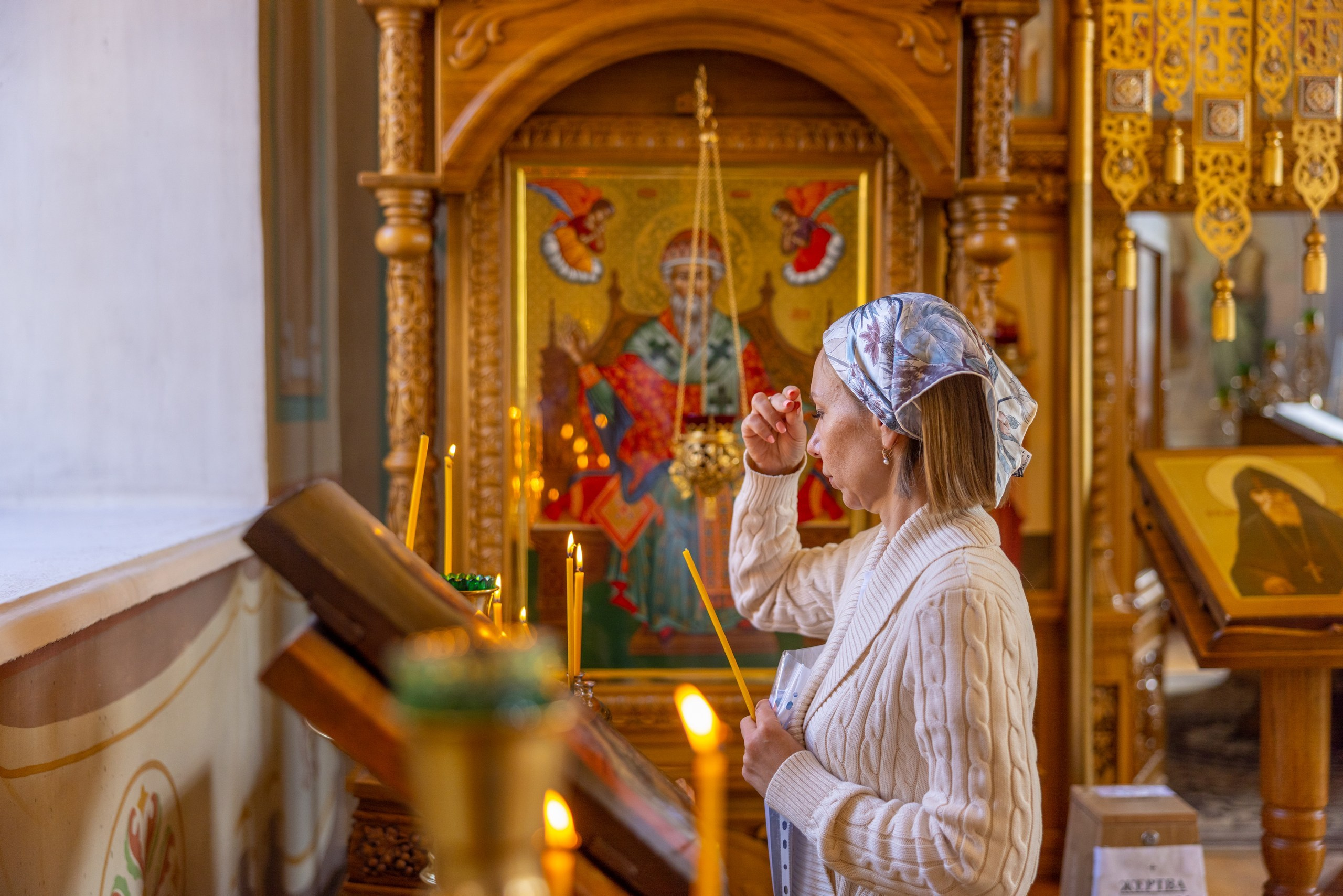 Крещение в Храме Серафима Саровского в Туле. Фотограф в Туле Крупский АнДРей. Фотостудия «КАДР71» в Туле