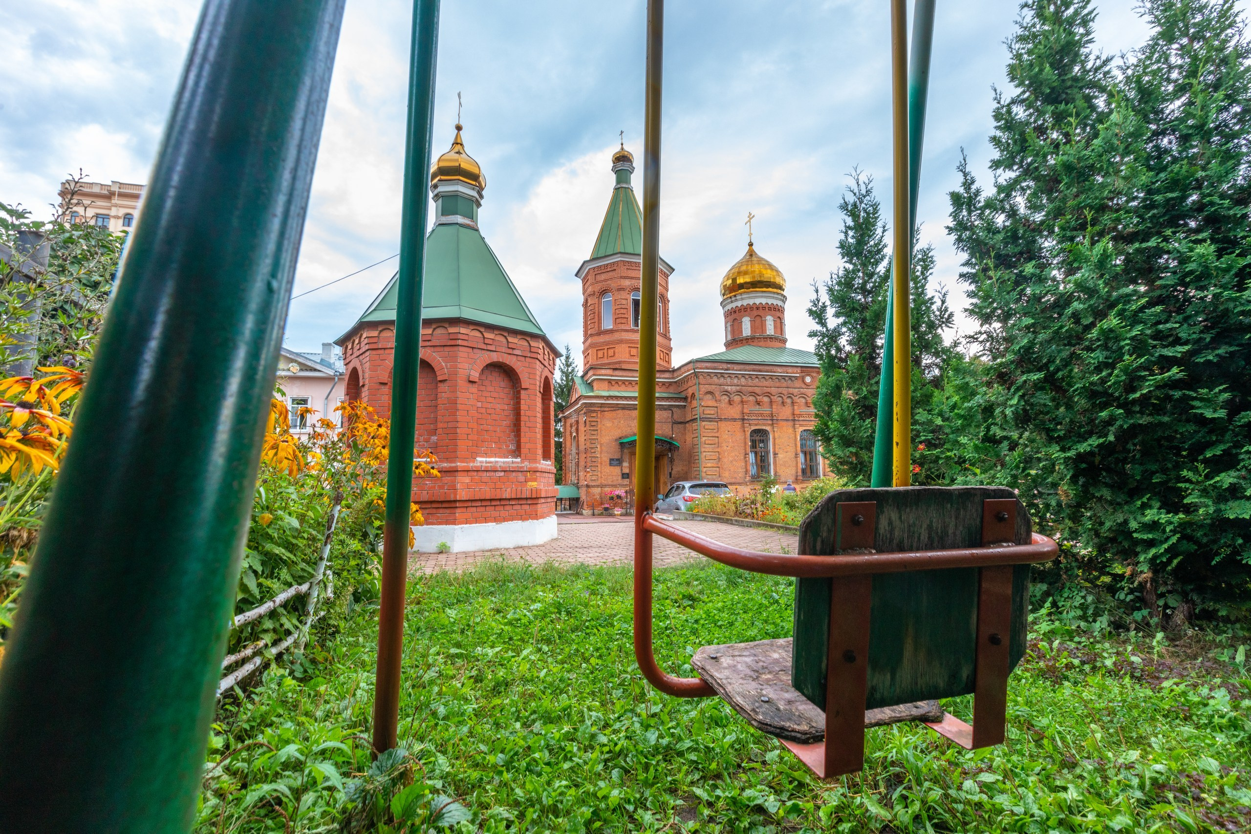 Крещение в Храме Серафима Саровского в Туле. Фотограф в Туле Крупский АнДРей. Фотостудия «КАДР71» в Туле