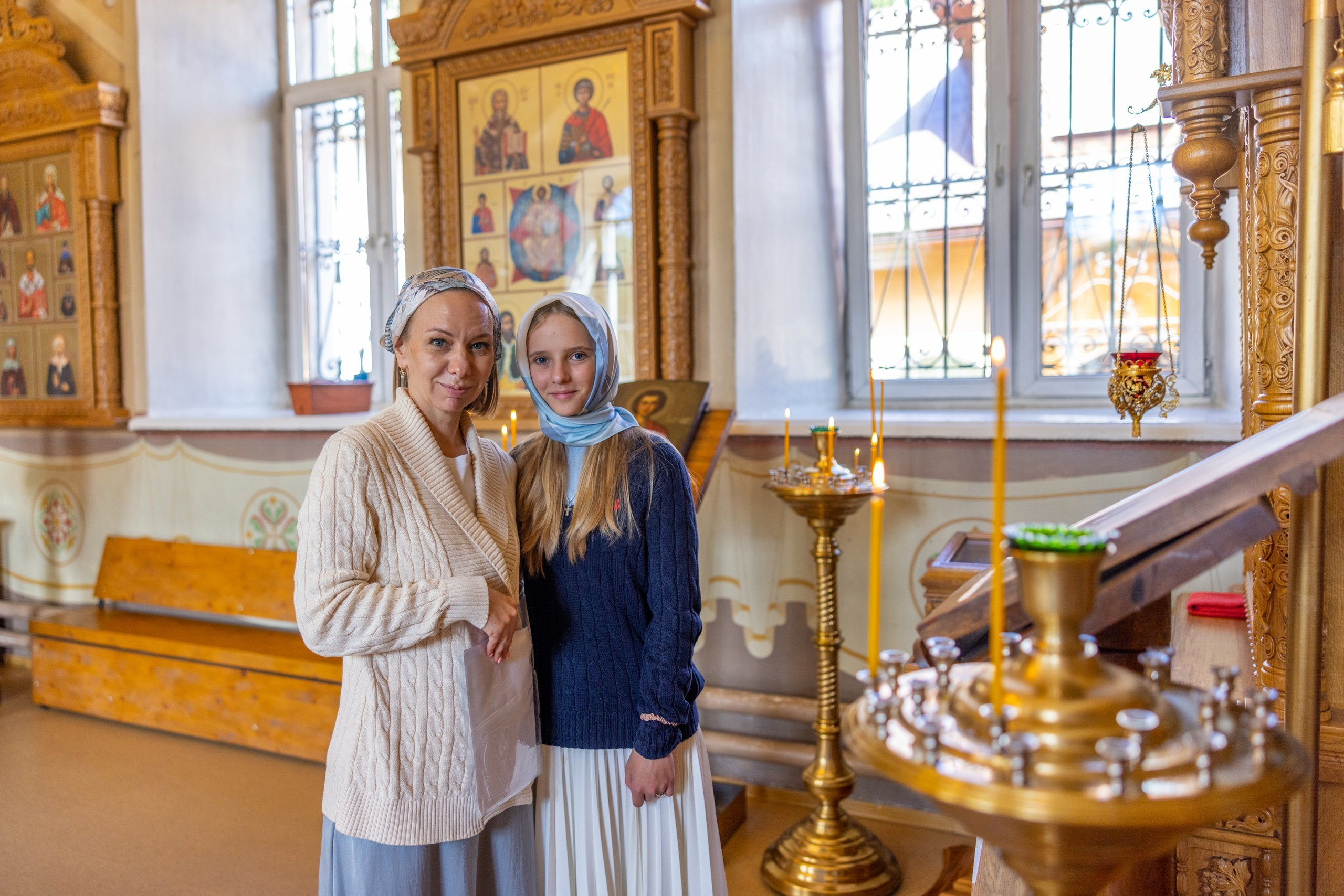 Крещение в Храме Серафима Саровского в Туле. Фотограф в Туле Крупский АнДРей. Фотостудия «КАДР71» в Туле