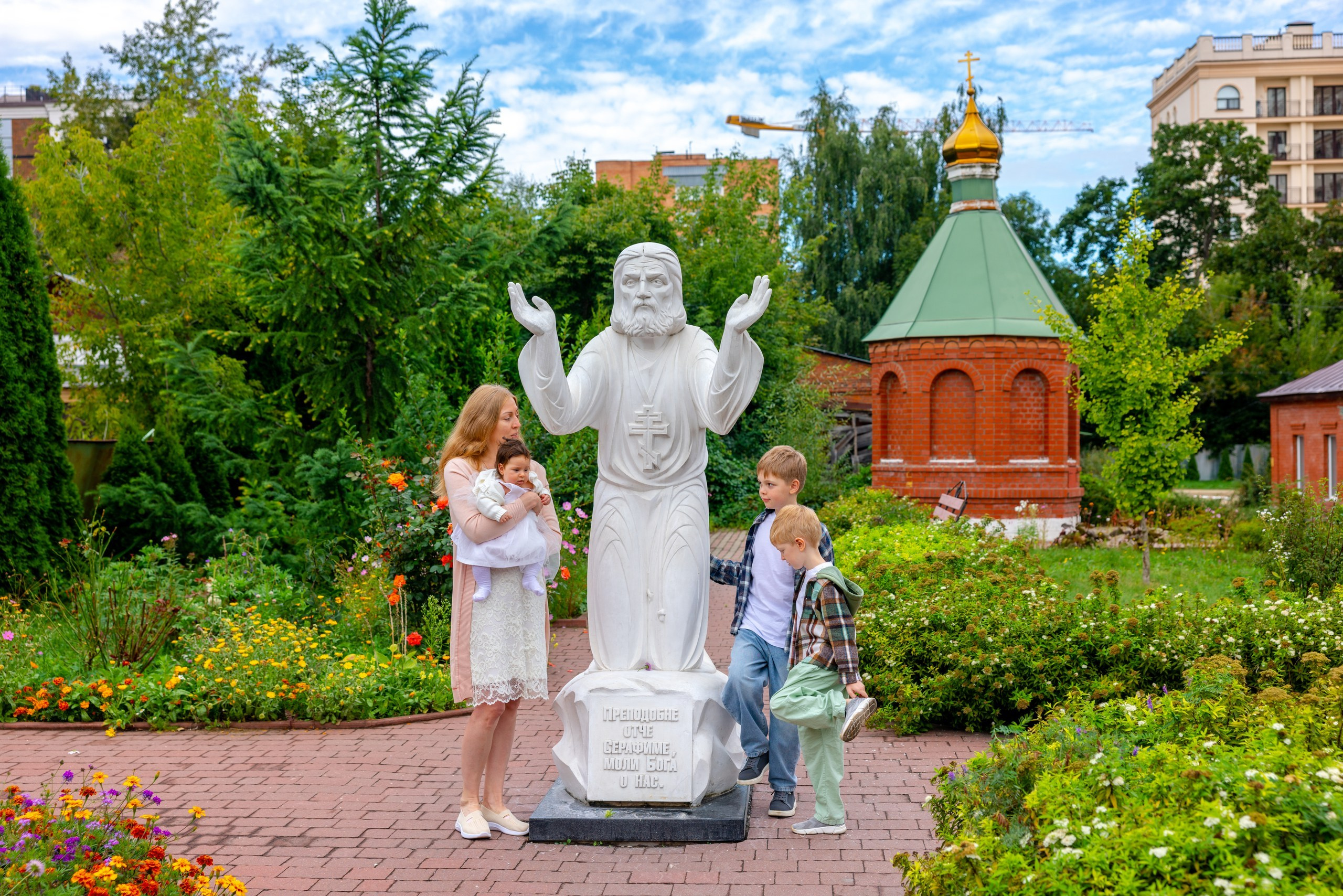 Крещение в Храме Серафима Саровского в Туле. Фотограф в Туле Крупский АнДРей. Фотостудия «КАДР71» в Туле