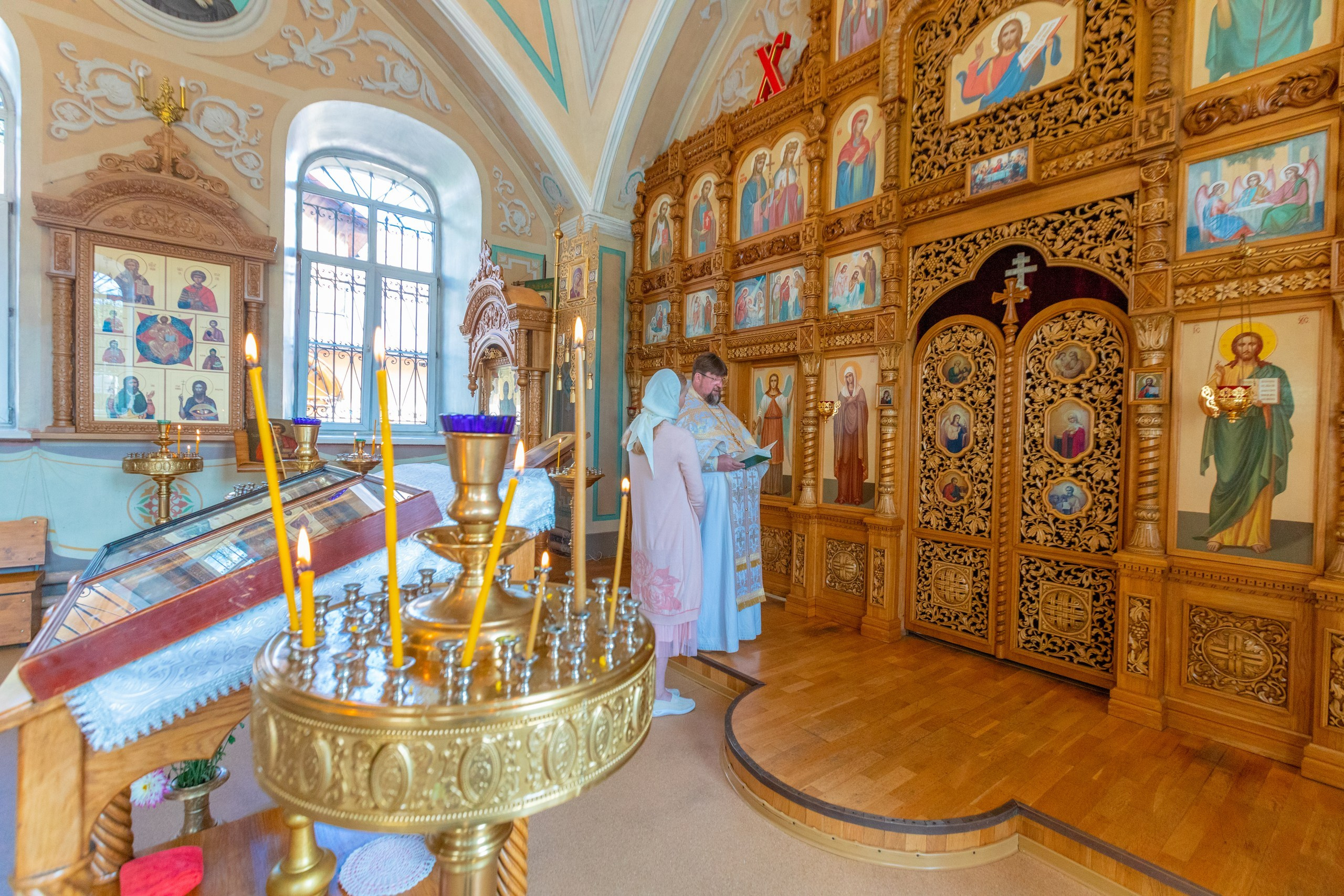 Крещение в Храме Серафима Саровского в Туле. Фотограф в Туле Крупский АнДРей. Фотостудия «КАДР71» в Туле