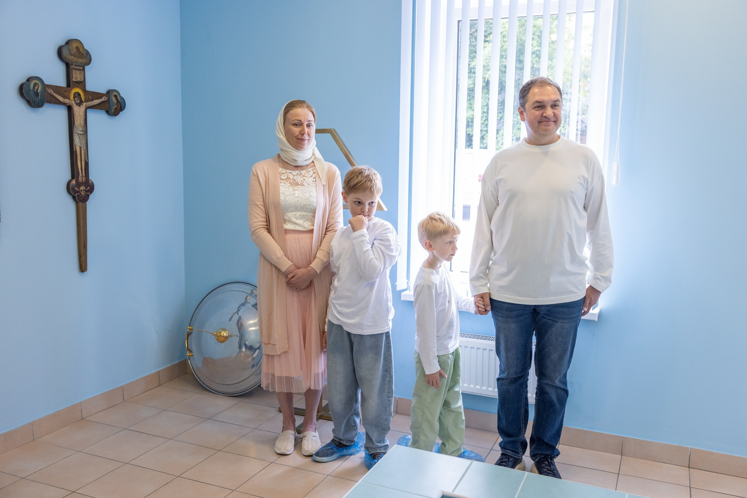 Крещение в Храме Серафима Саровского в Туле. Фотограф в Туле Крупский АнДРей. Фотостудия «КАДР71» в Туле