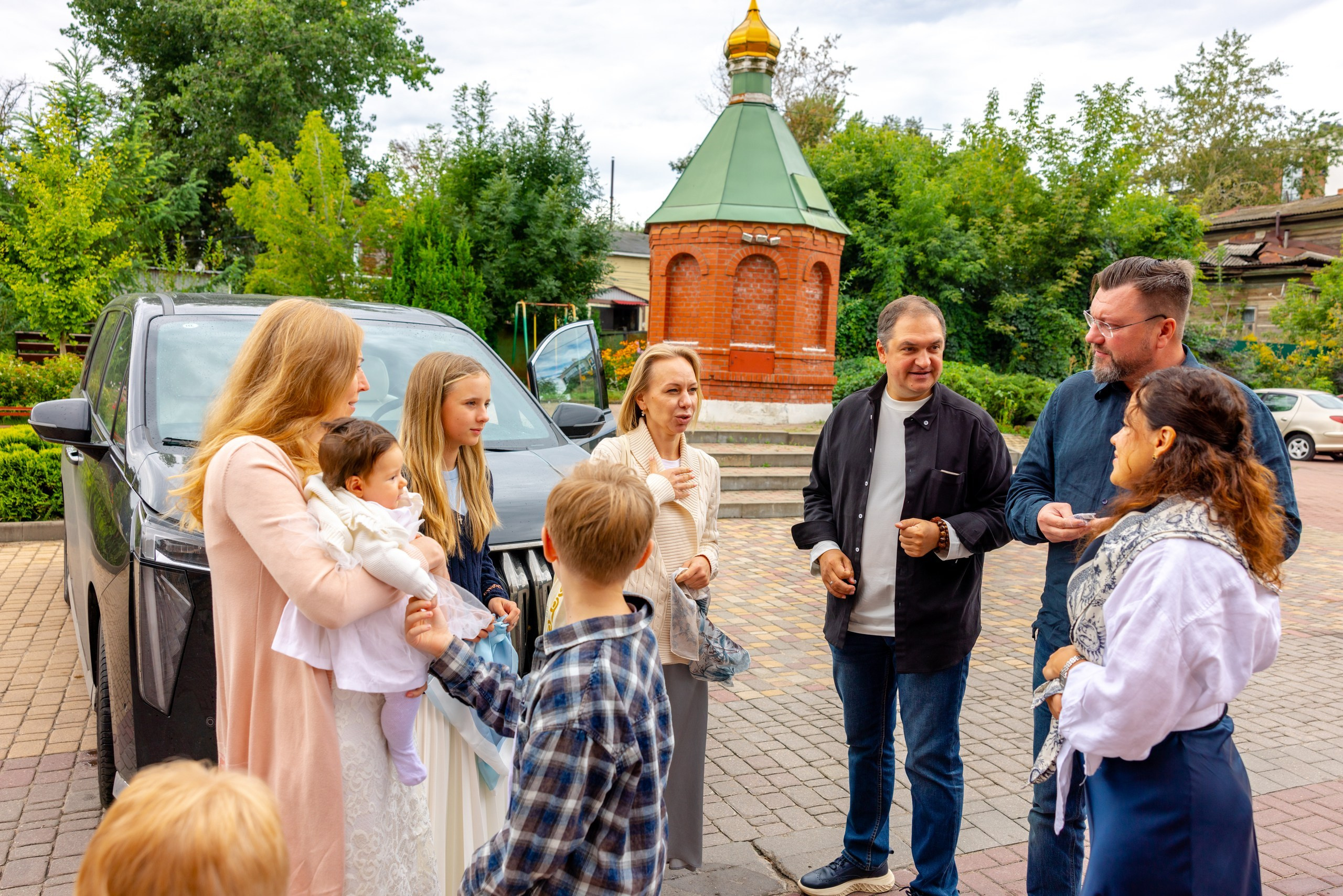 Крещение в Храме Серафима Саровского в Туле. Фотограф в Туле Крупский АнДРей. Фотостудия «КАДР71» в Туле