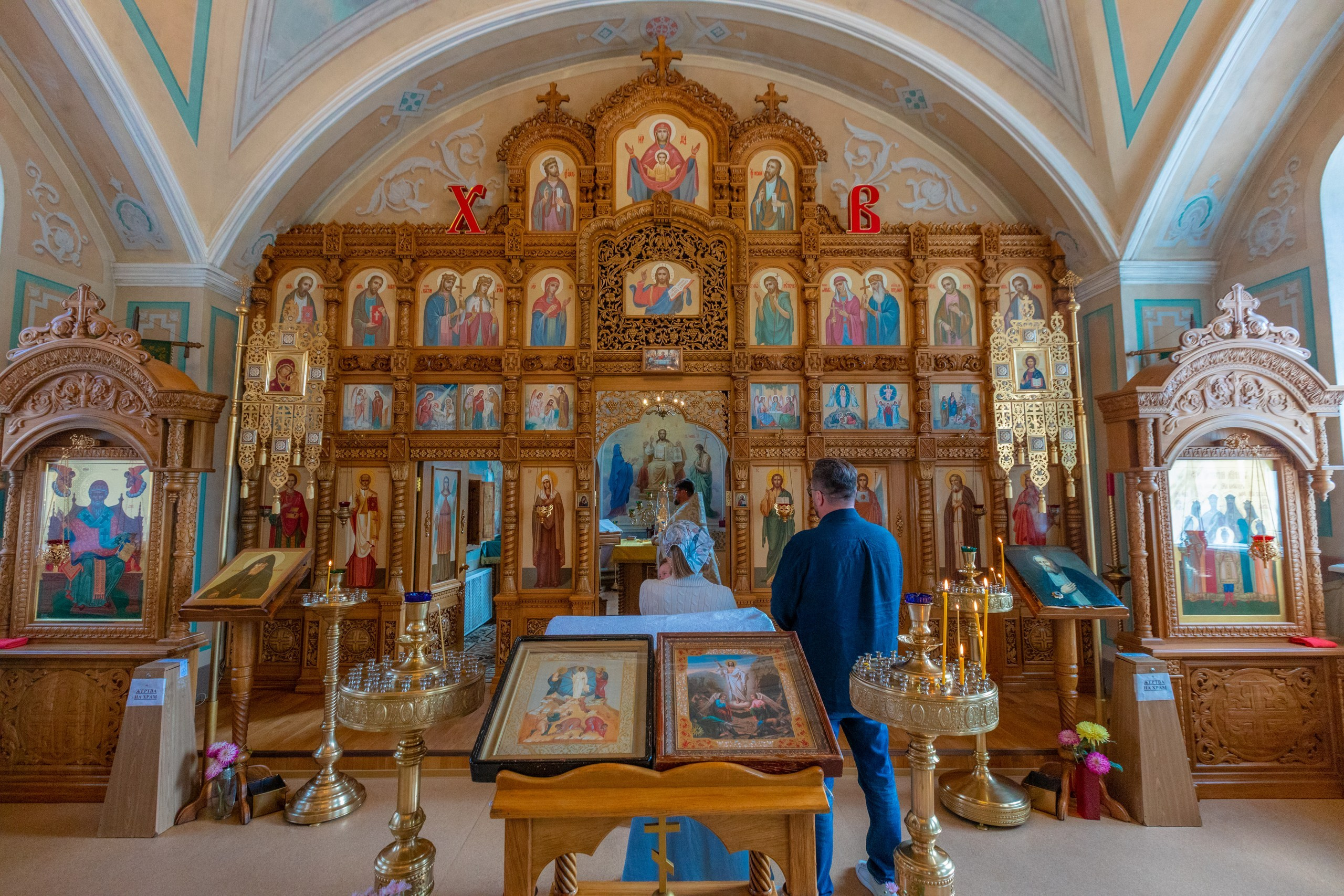 Крещение в Храме Серафима Саровского в Туле. Фотограф в Туле Крупский АнДРей. Фотостудия «КАДР71» в Туле