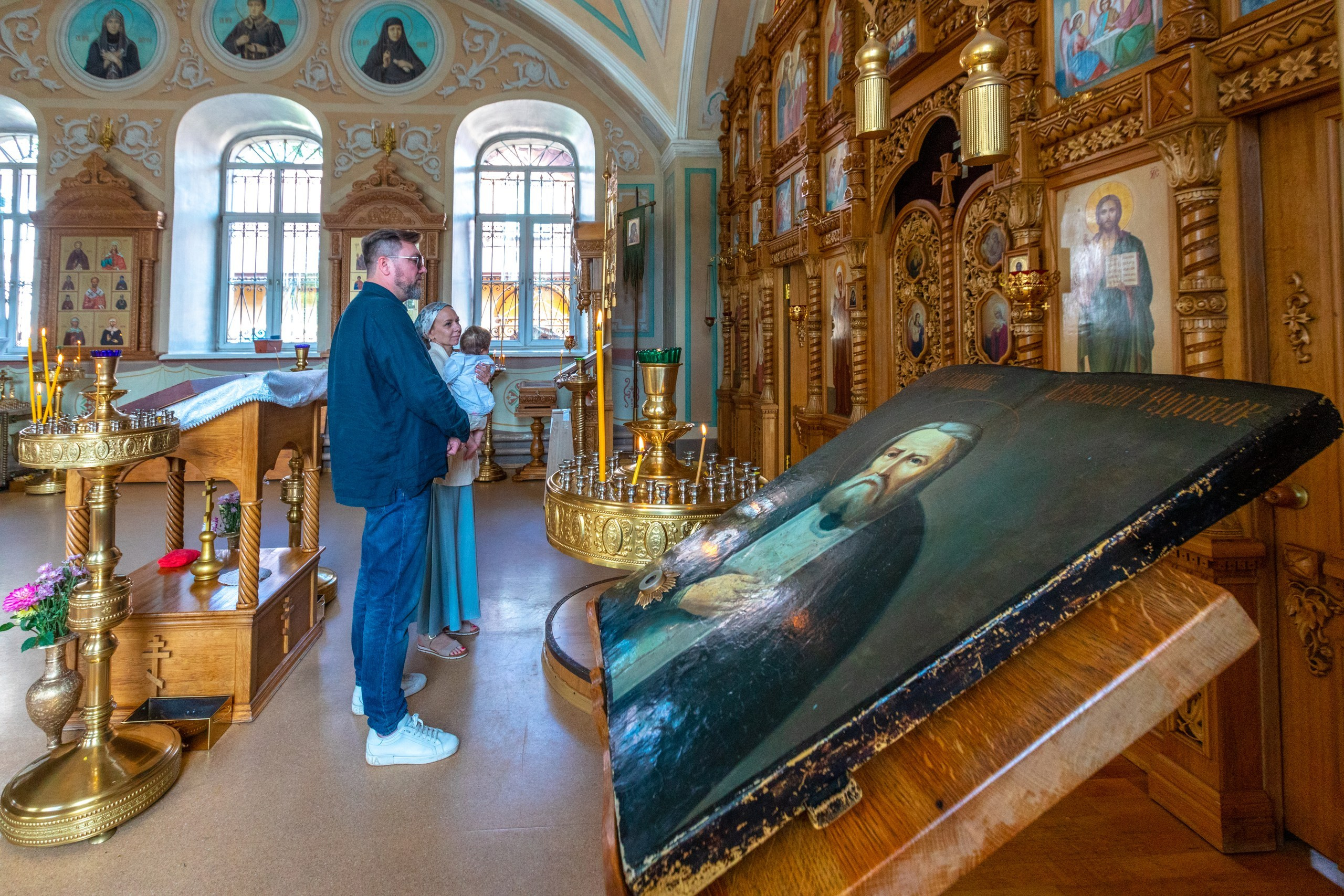 Крещение в Храме Серафима Саровского в Туле. Фотограф в Туле Крупский АнДРей. Фотостудия «КАДР71» в Туле