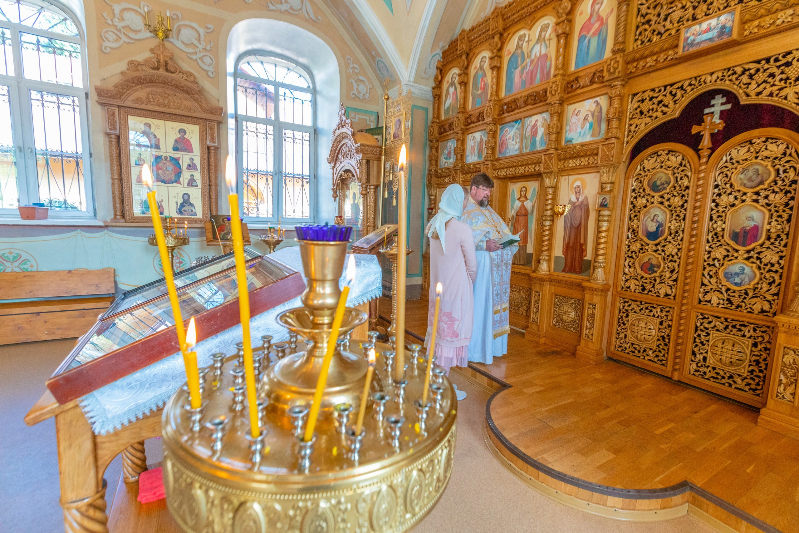 Крещение в Храме Серафима Саровского в Туле. Фотограф в Туле Крупский АнДРей. Фотостудия «КАДР71» в Туле