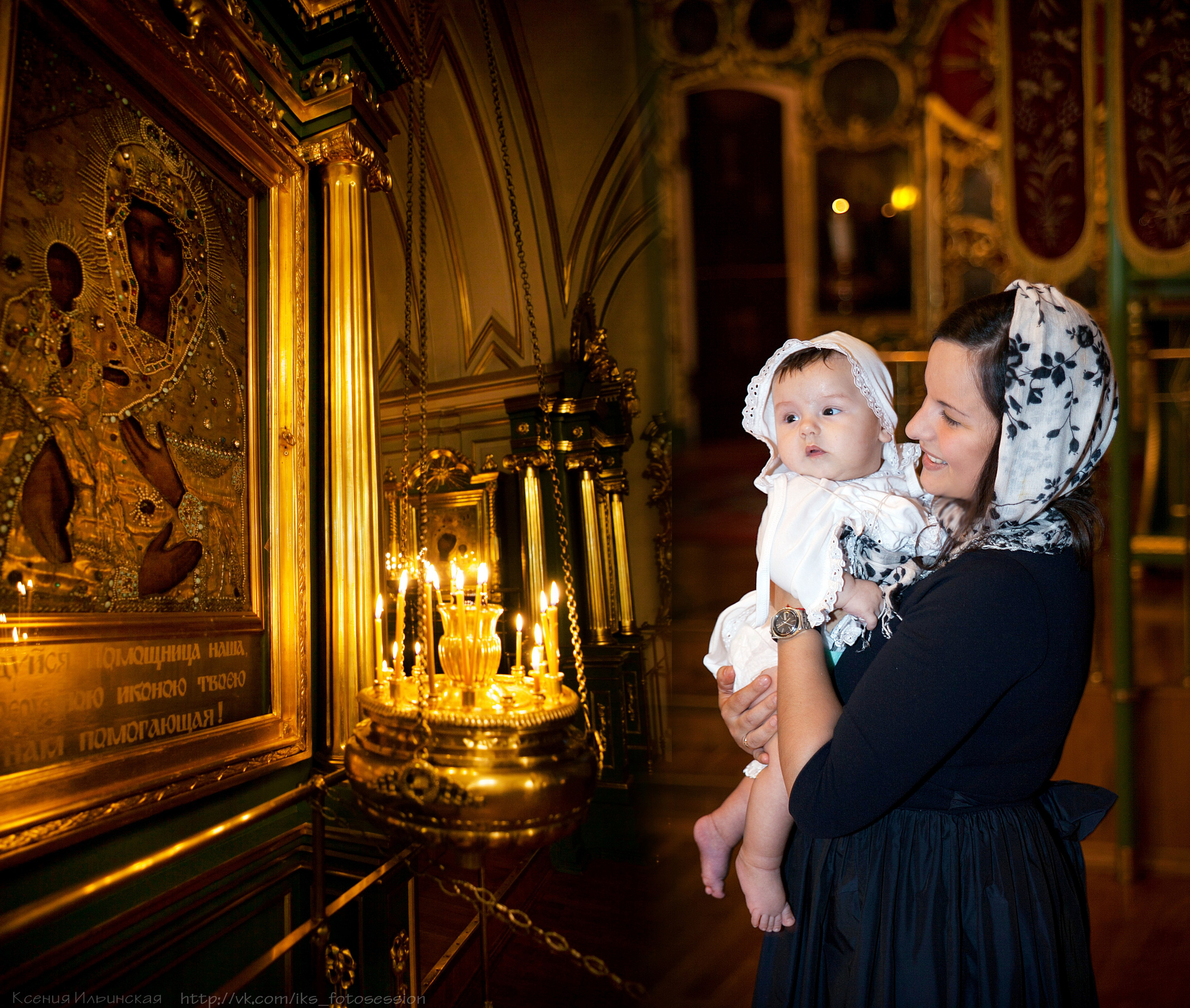 Крещение — фотосессия крестин в Санкт-Петербурге. Фотограф из Санкт-Петербурга Ильинская Ксения