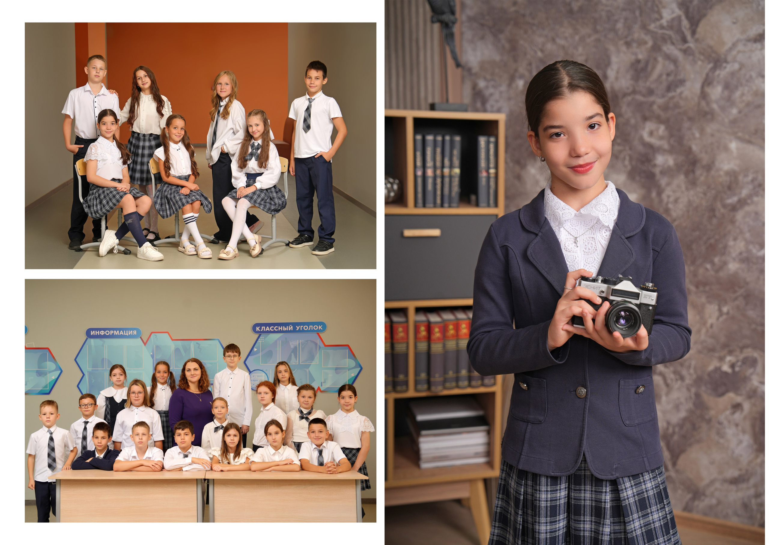 ШКОЛА 104 ф — 4 «Е» класс. Красивый выпускной альбом в Краснодаре