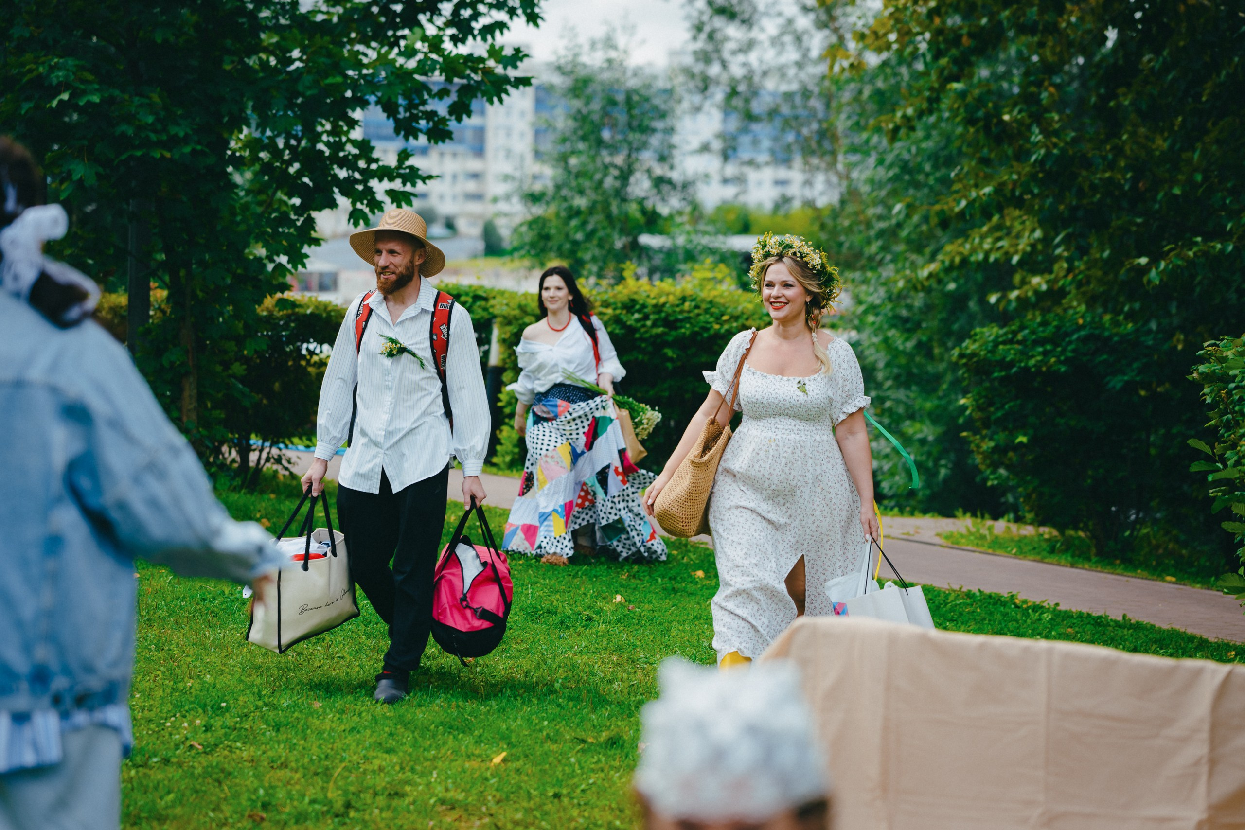 Корпоратив летом под открытым небом. Komonev