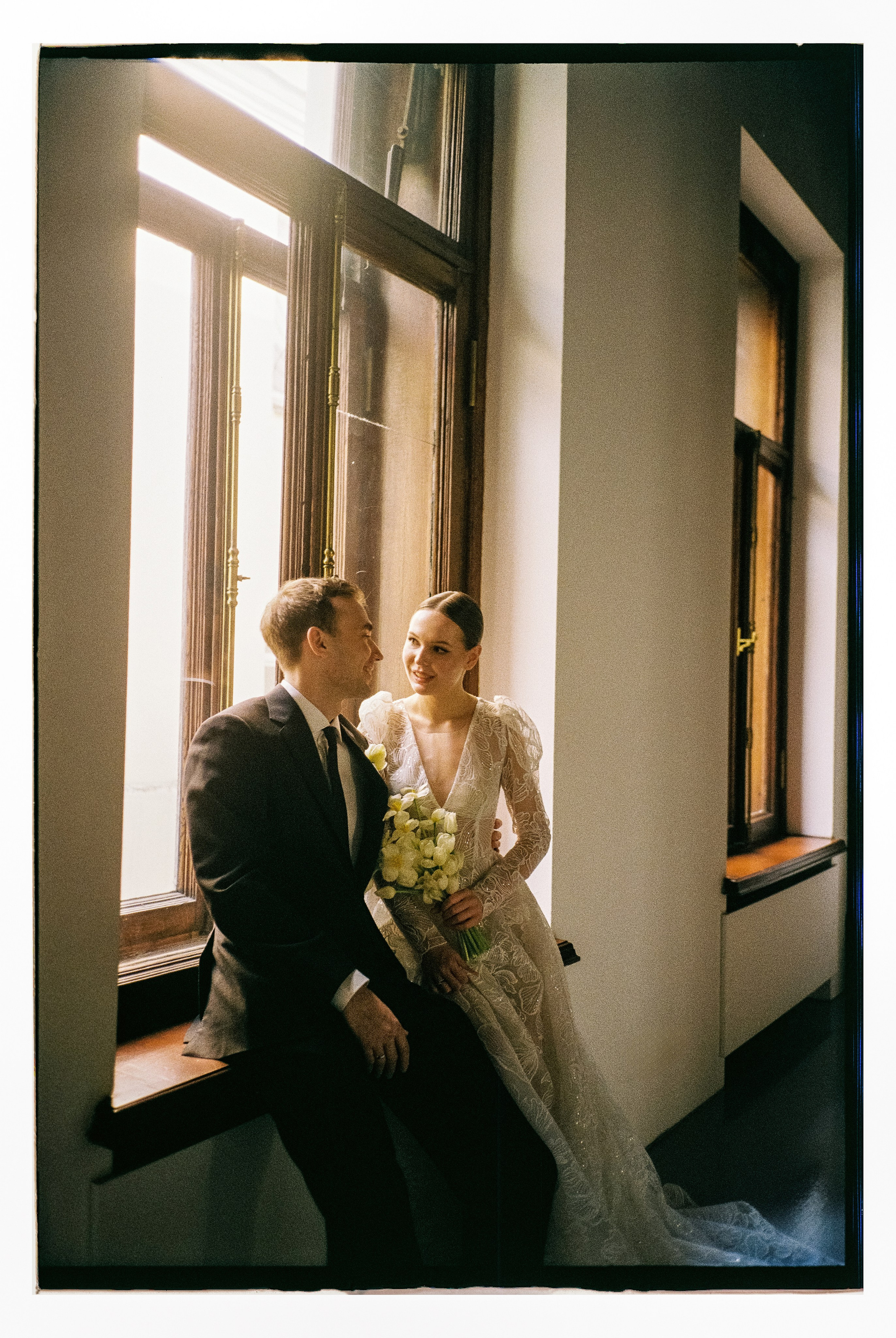 Сентиментальная свадебная фотография