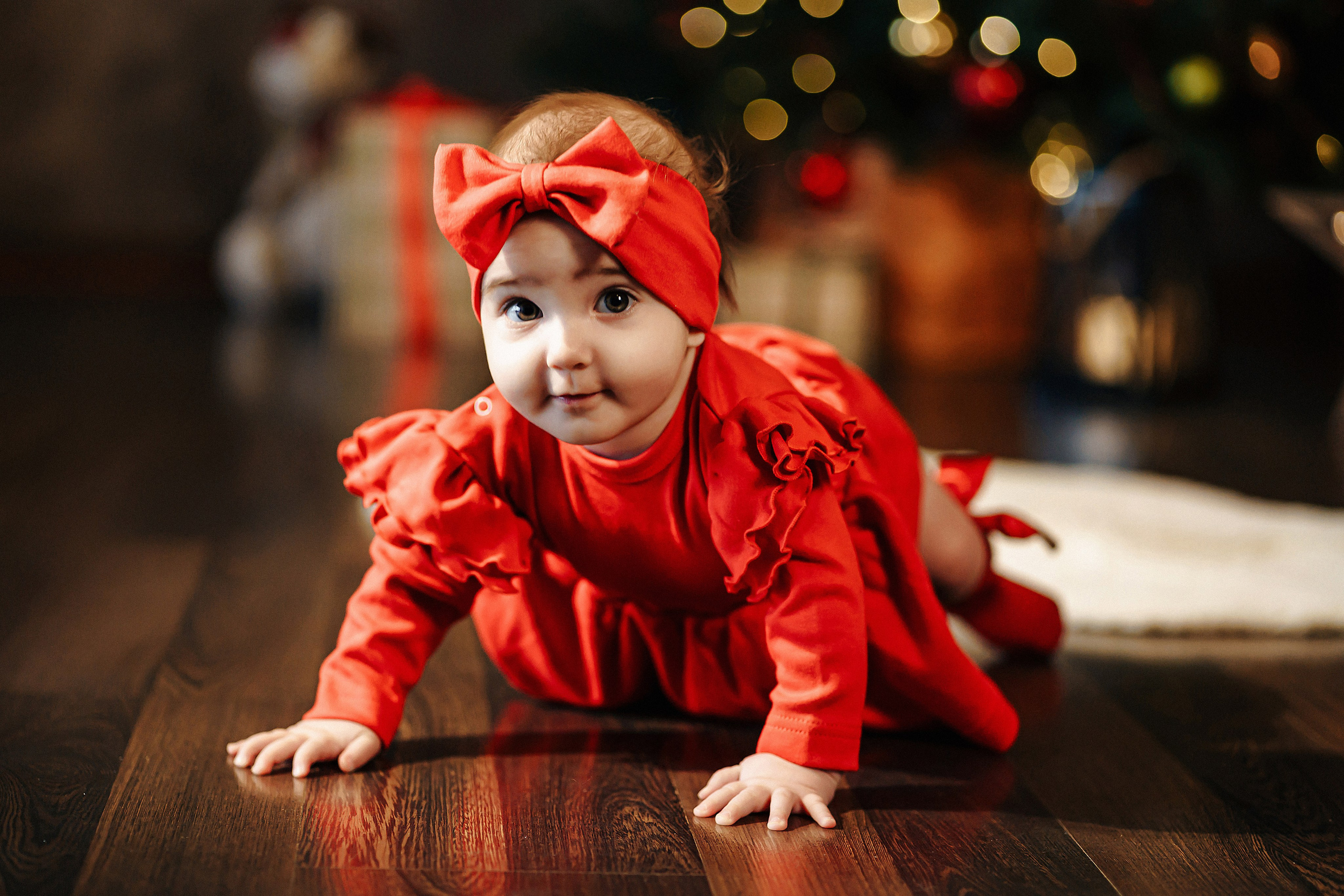 Семейная фотосессия в студии с ребенком