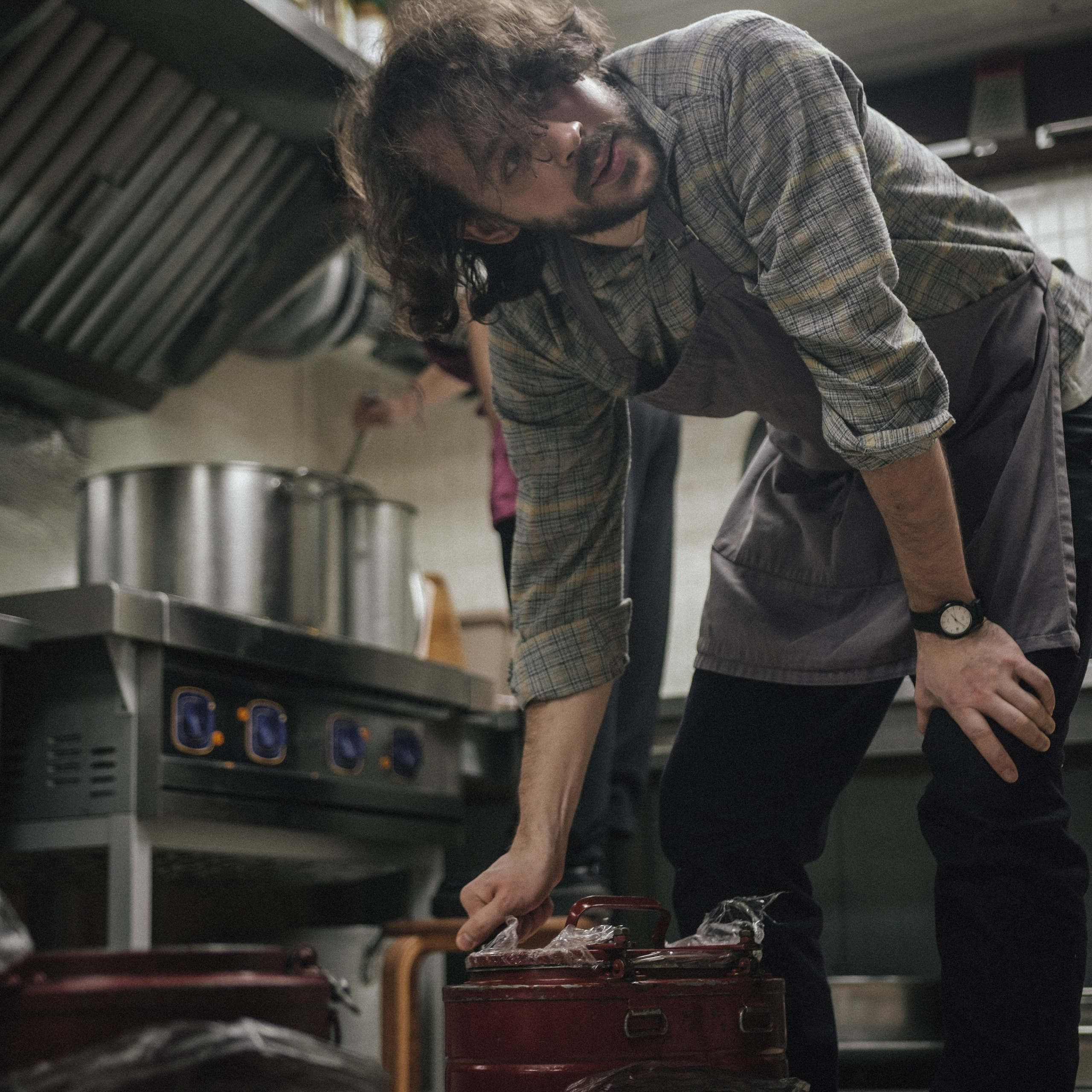 Снова готовка для кормления бездомных. Фотограф в Москве Максим Скоробогатов