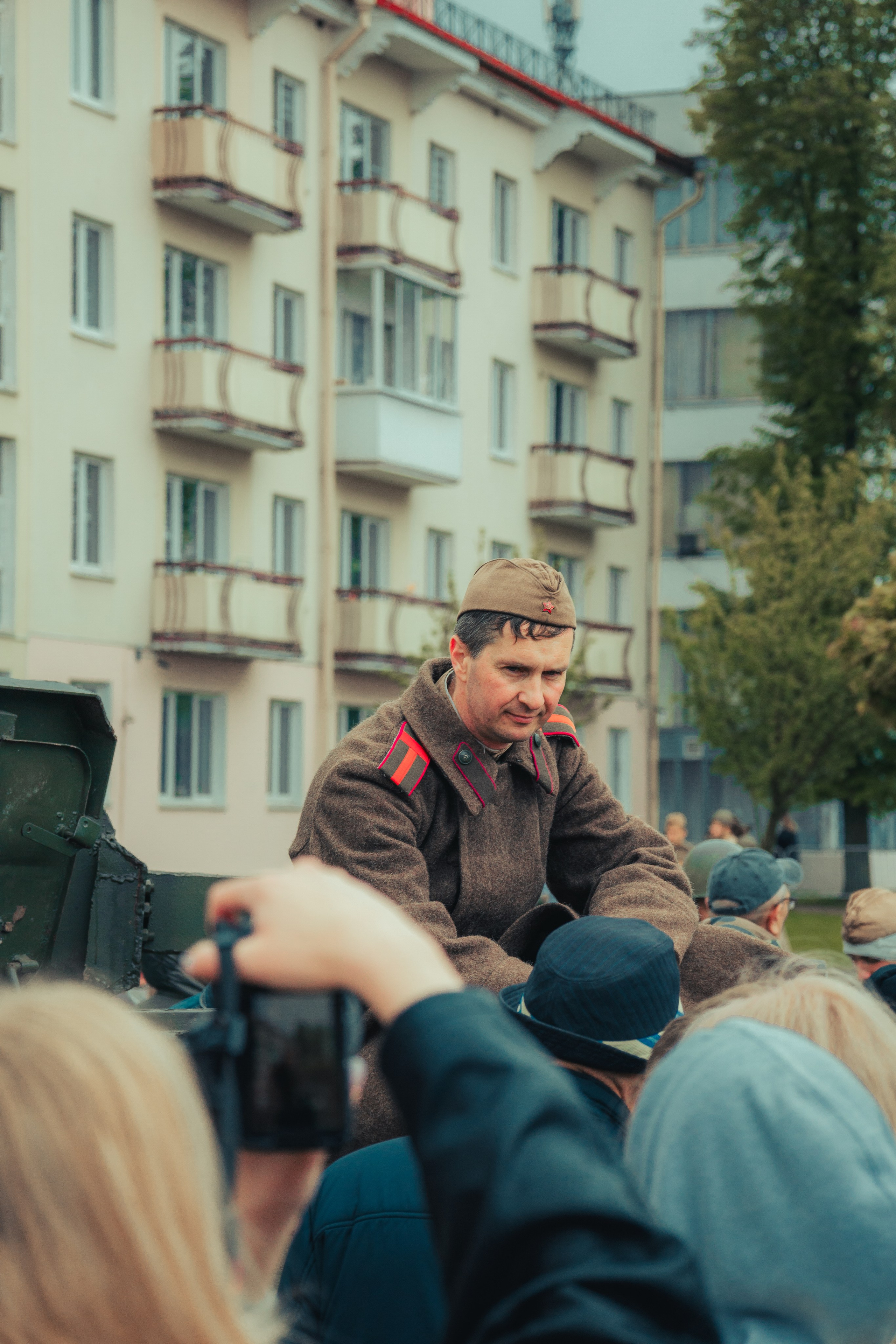 Реконструкция взятия рейхстага. Photographer Vladislav Voronovich