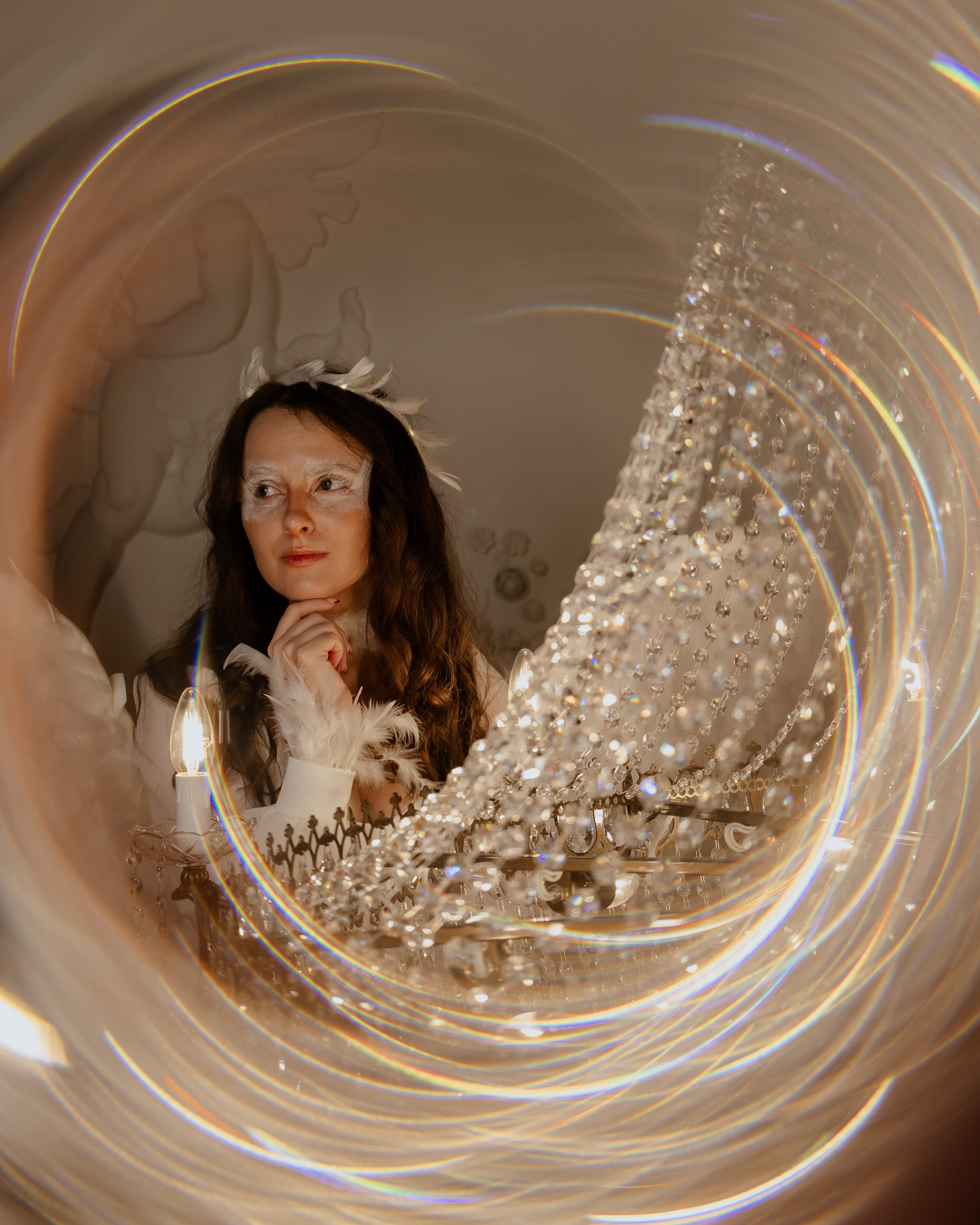 Фотосессия с крыльями ангела. Фотограф в Новосибирске Екатерина Васильева