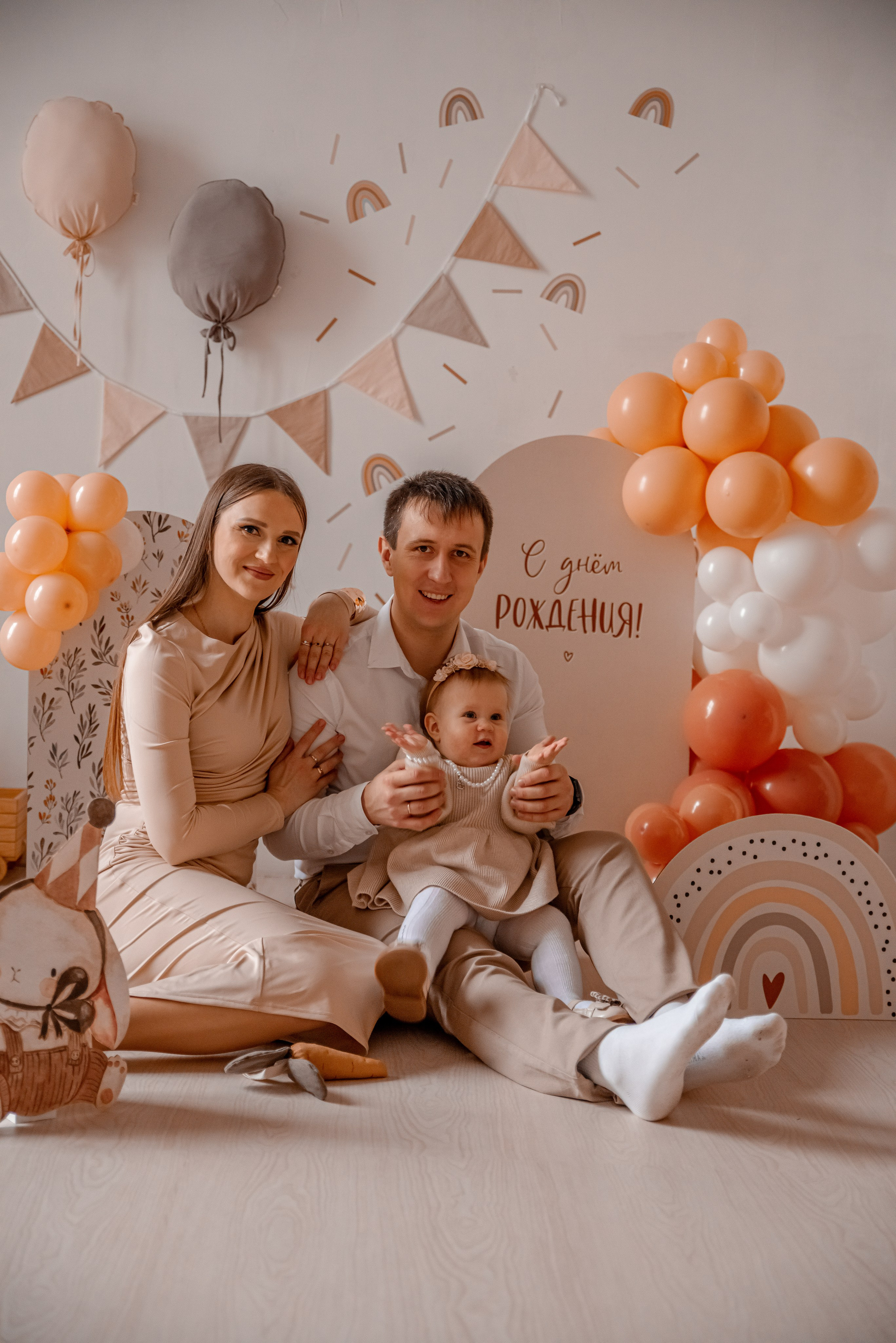 Катюше 1 годик. Фотограф Таинств Крещения и Венчания в г. Курске