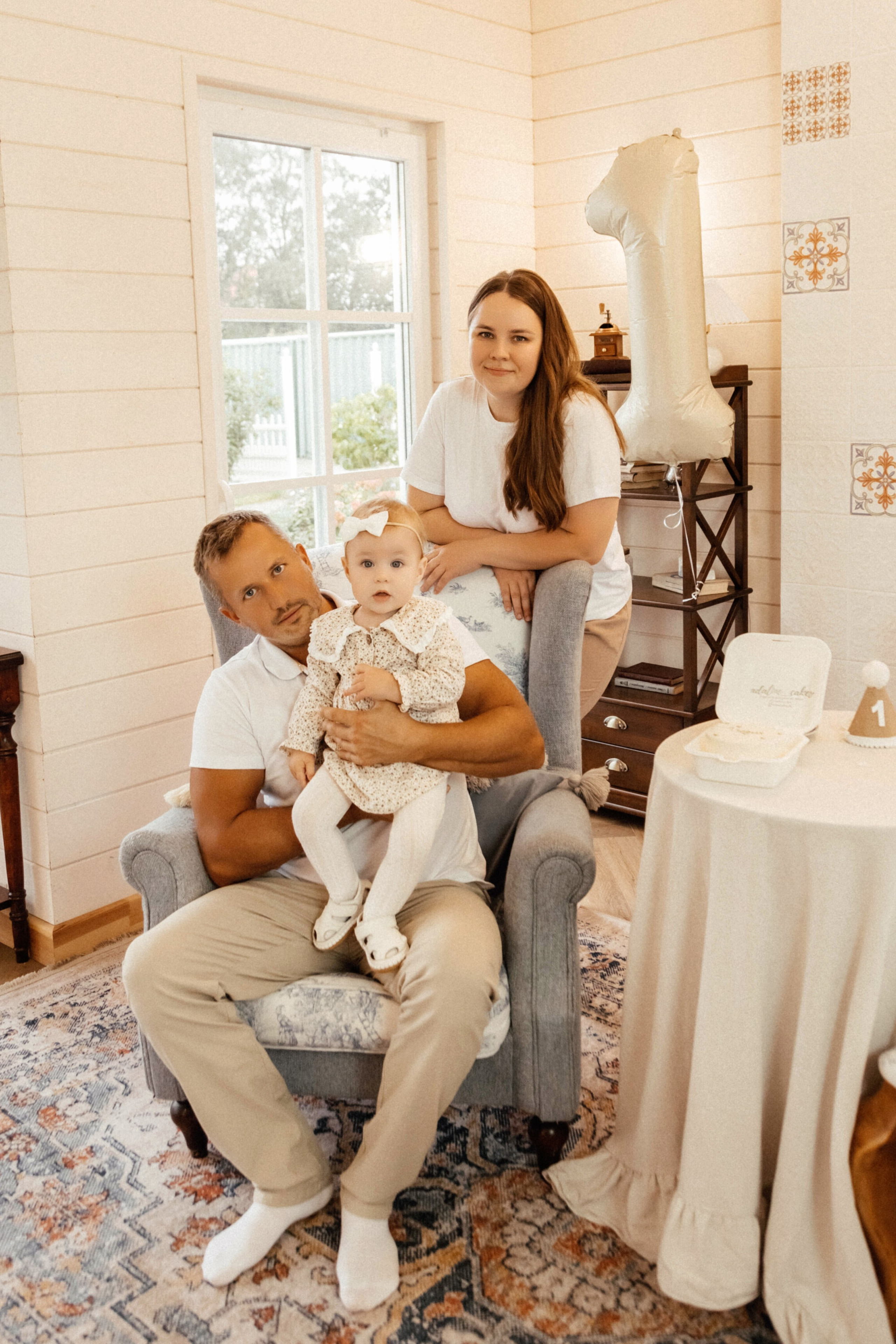 Сонечке 1 годик. Фотограф Ксения Третьякова, Санкт-Петербург